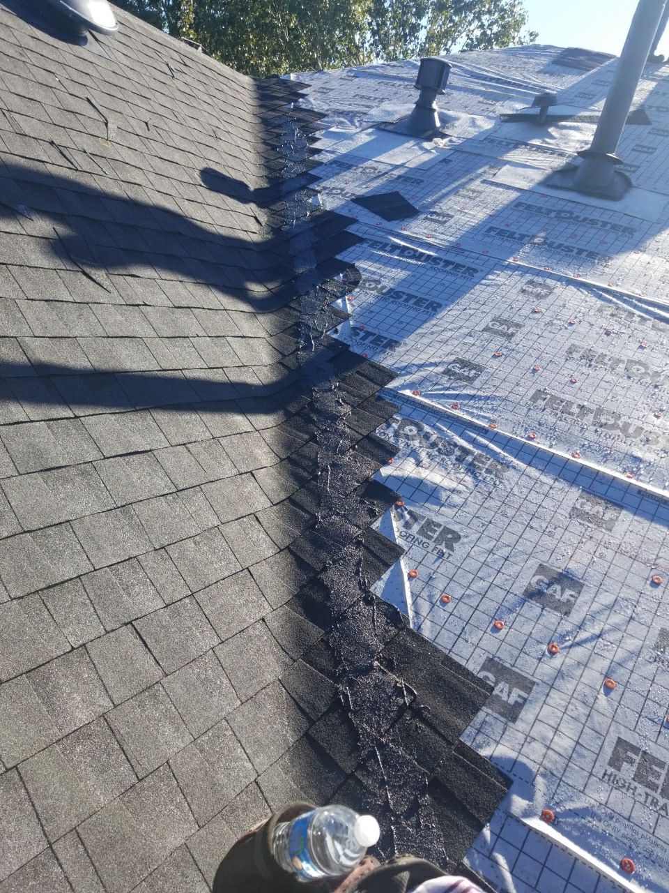 Residential Roofing Installation using Roof Replacement by American Roofing & Construction LLC