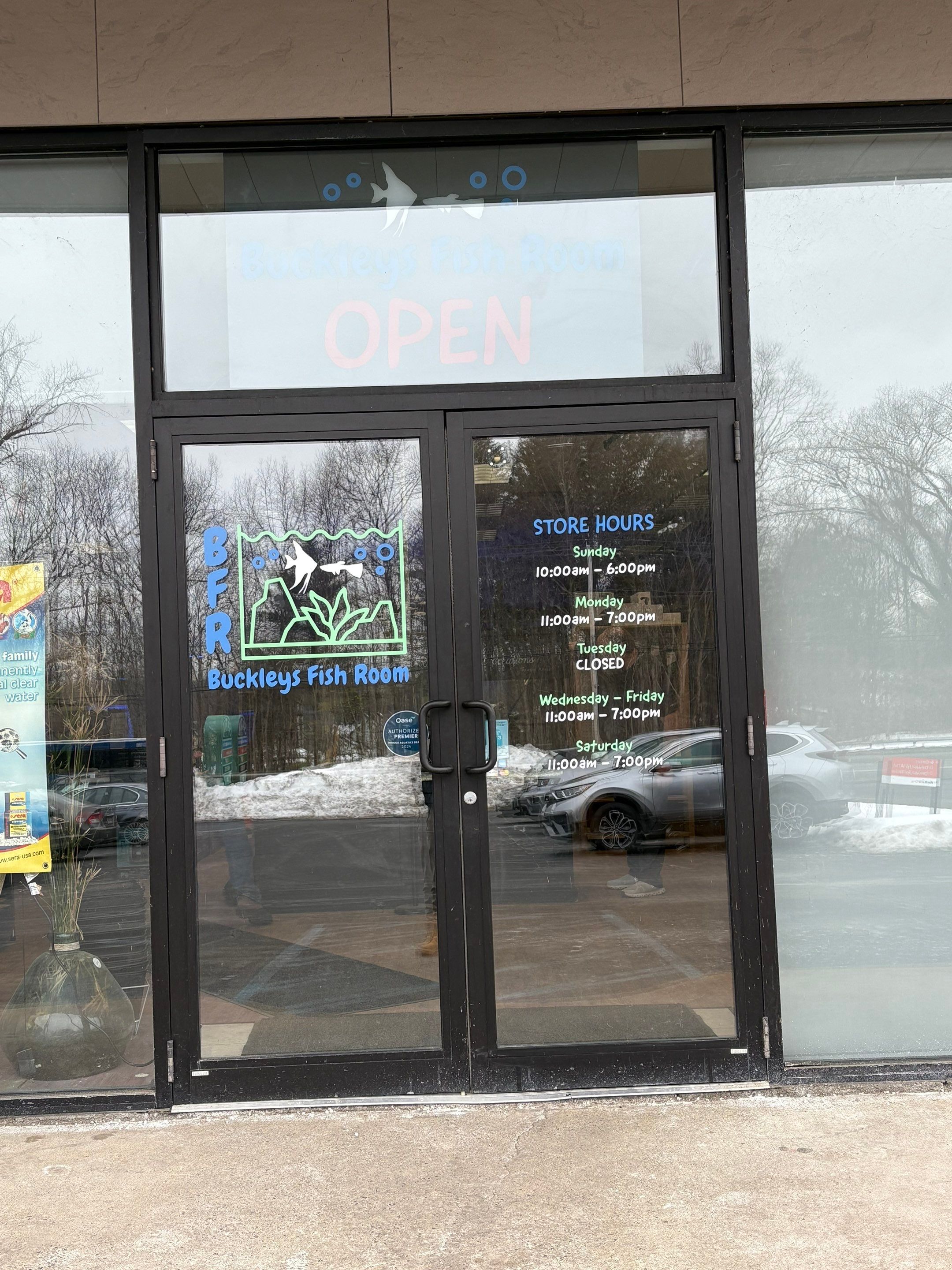 Buckley's Fish Room LED Sign & Door Vinyl by FASTSIGNS of Saratoga Springs