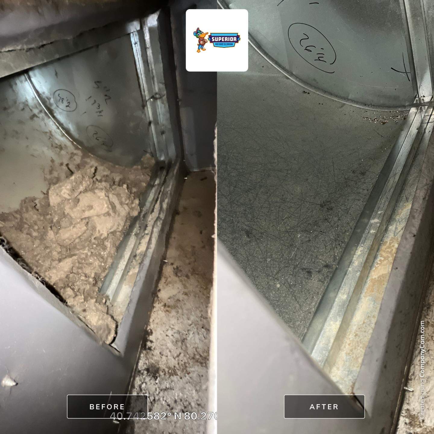 Air Duct Cleaning With a Vacuum Truck in New Brighton, PA by Superior Air Duct Cleaning