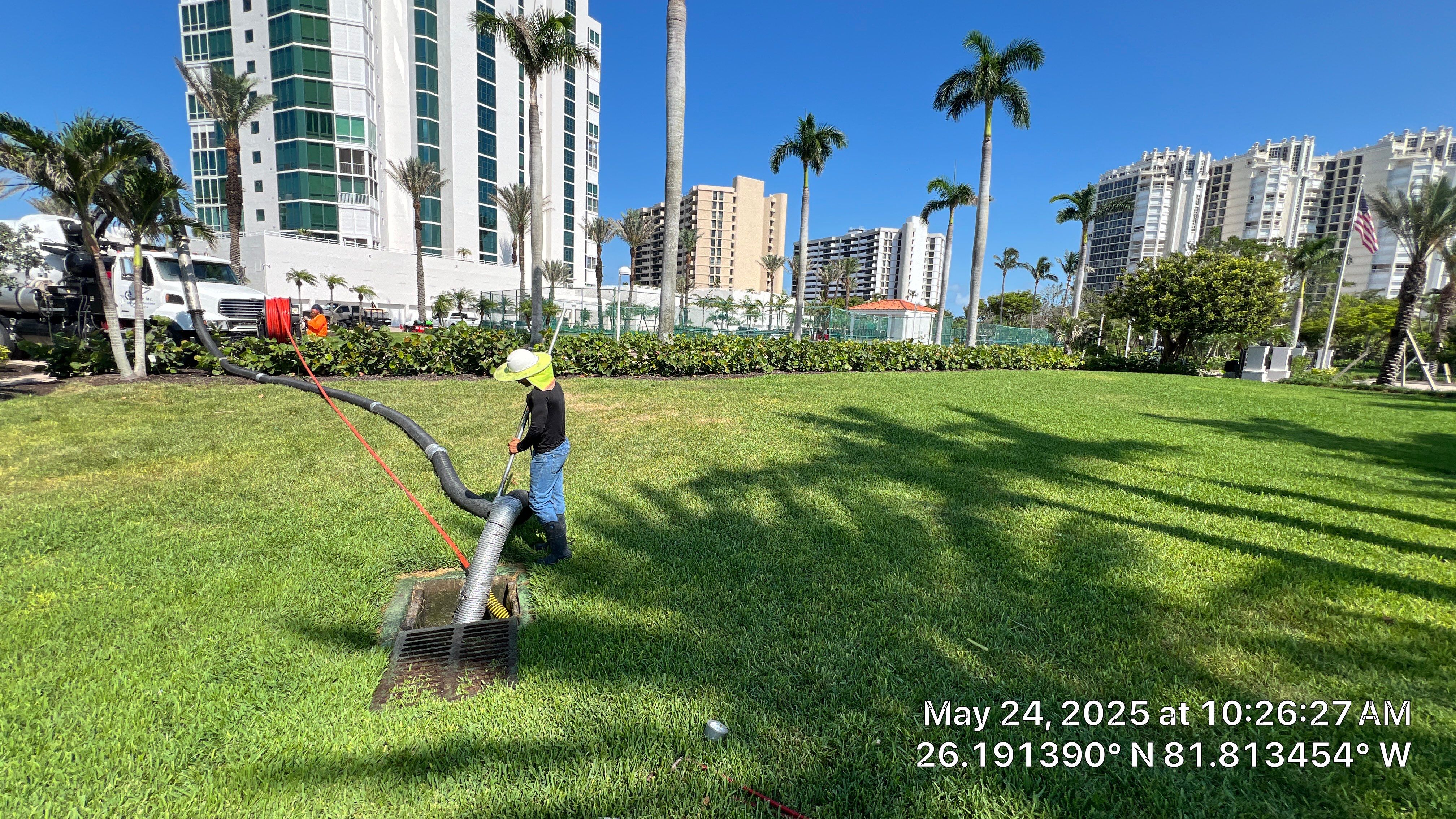 Gulfshore Condo Stormwater System Maintenance by Don Mar, Inc. Storm Water Solutions