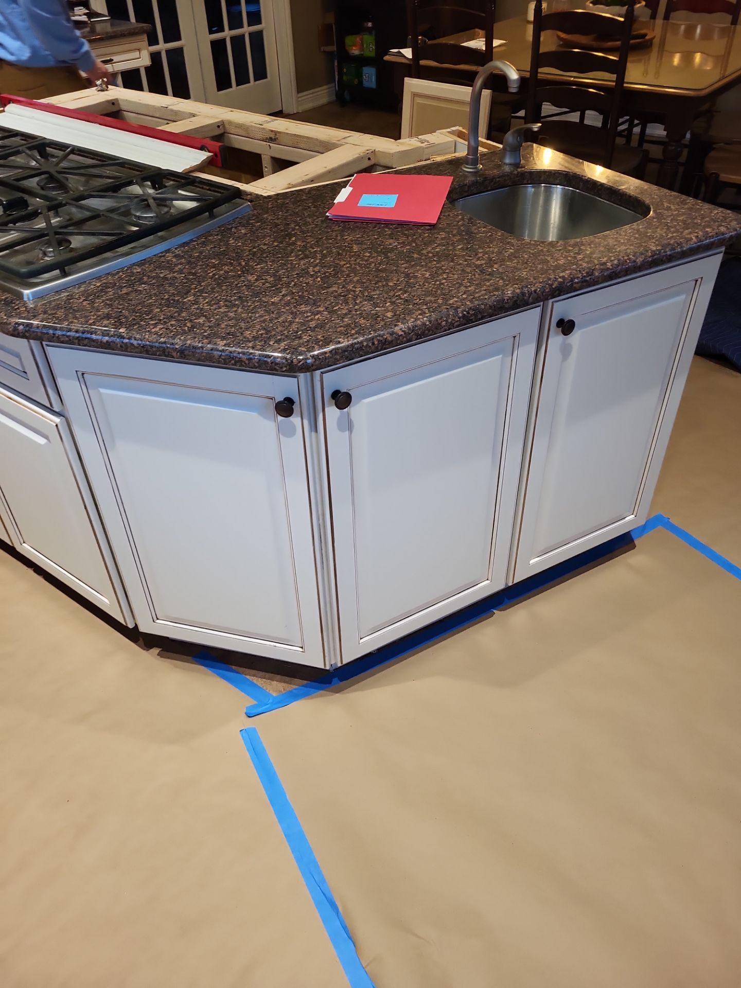 Custom Island Remodel by Spectrum Painting, LLC