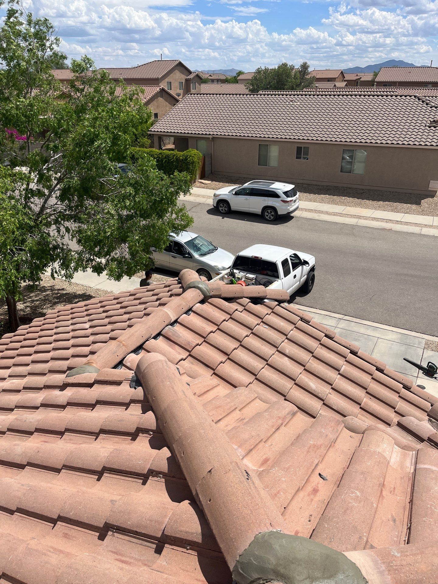 Re-Roof Tile Roof- Rita Ranch by West Coast Roofing AZ