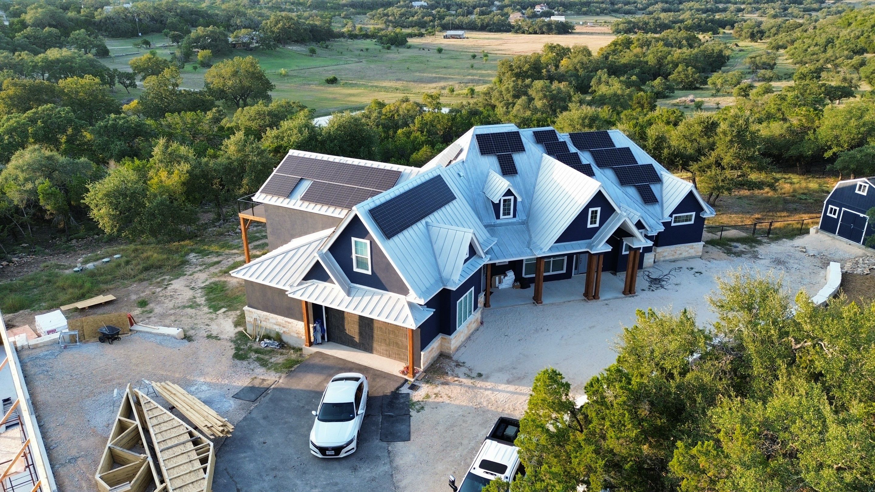 Metal Repairs & Gutter Install by First Out Roofing 