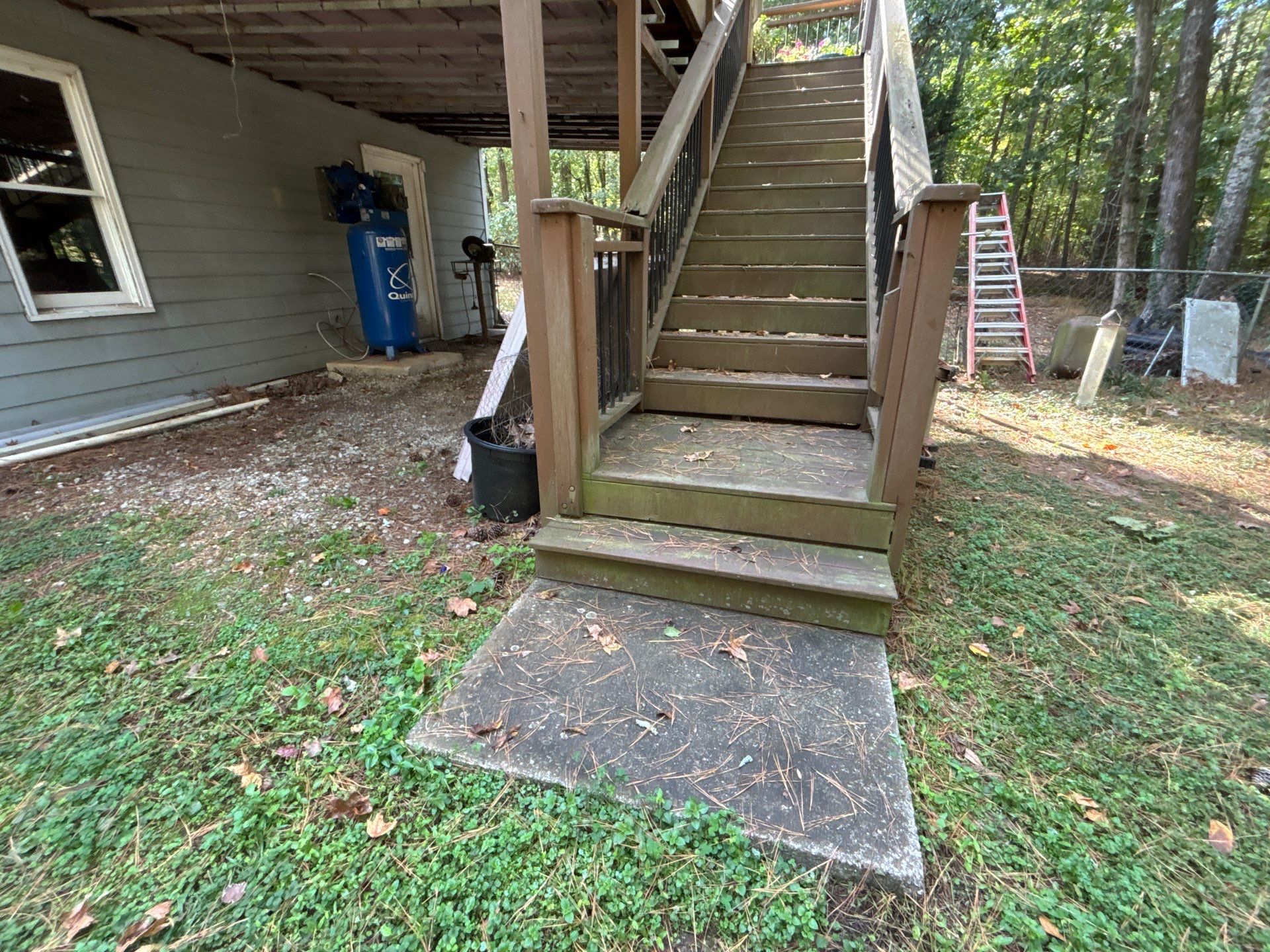 Lawrenceville, GA Deck Resurface using Pressure Treated Pine by Nelson Exteriors 
