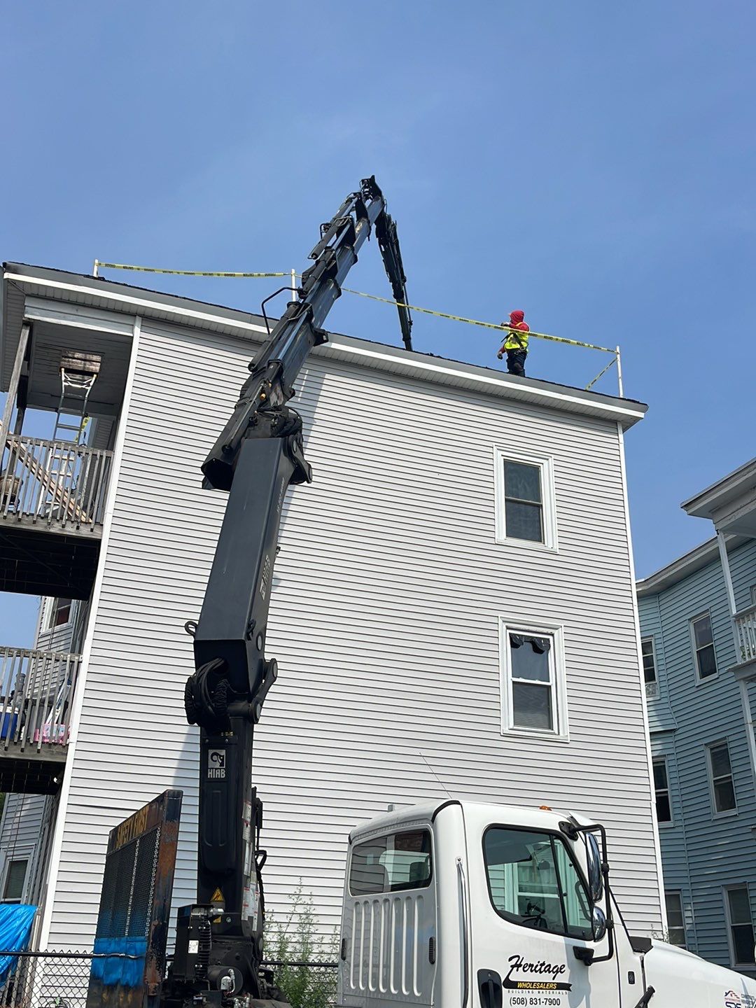 Residential Roofing Installation using EPDM/Rubber by Sensible Home Solutions