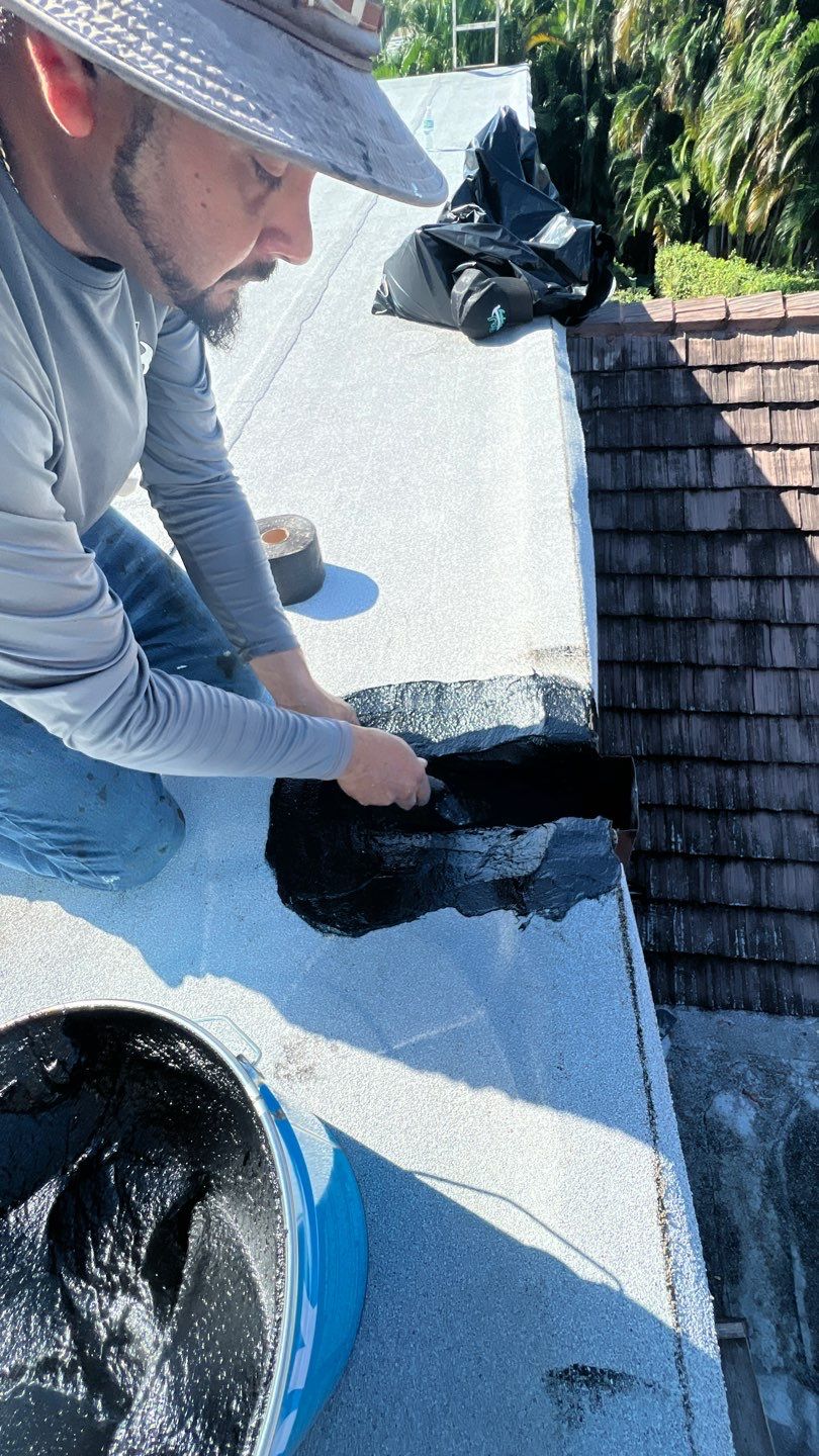 Gatehouse Rd., Sea Ranch Lakes, FL (Skylight Repair) by G&J Roofing 