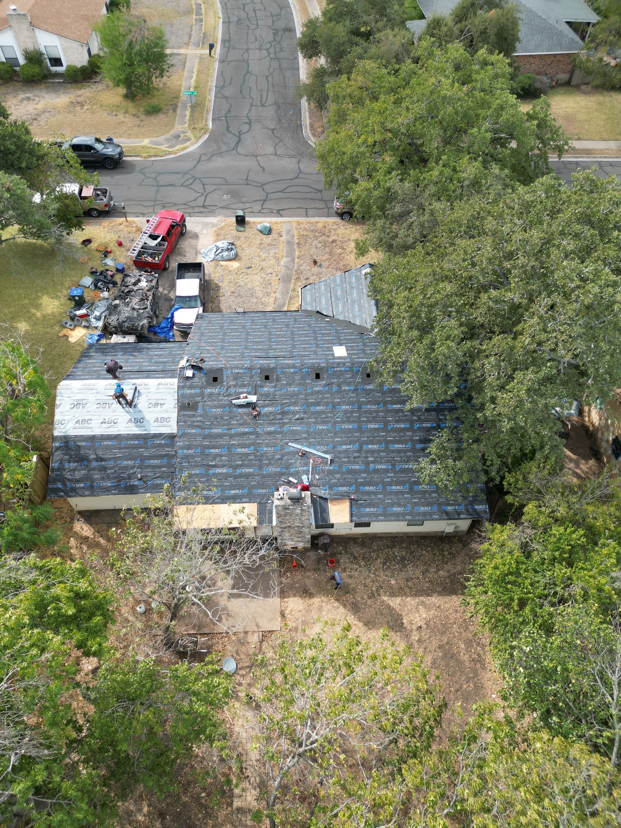 Project in Austin by Rhino Roofing and General Contracting, LLC