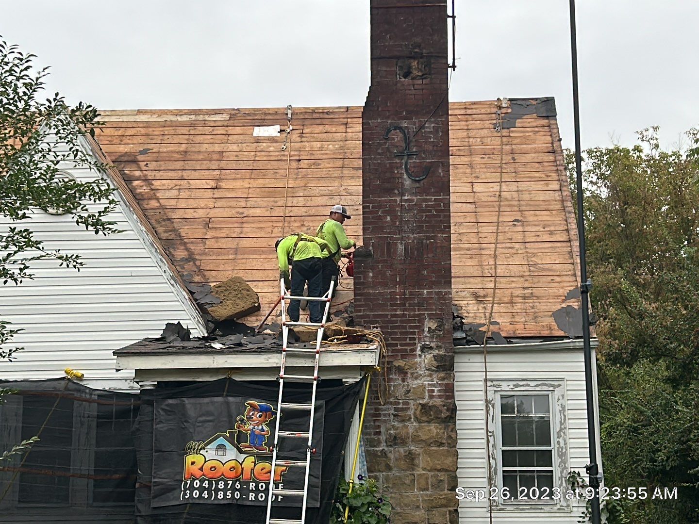 Residential Roofing Installation using Performance Shingles by Mr. Roofer