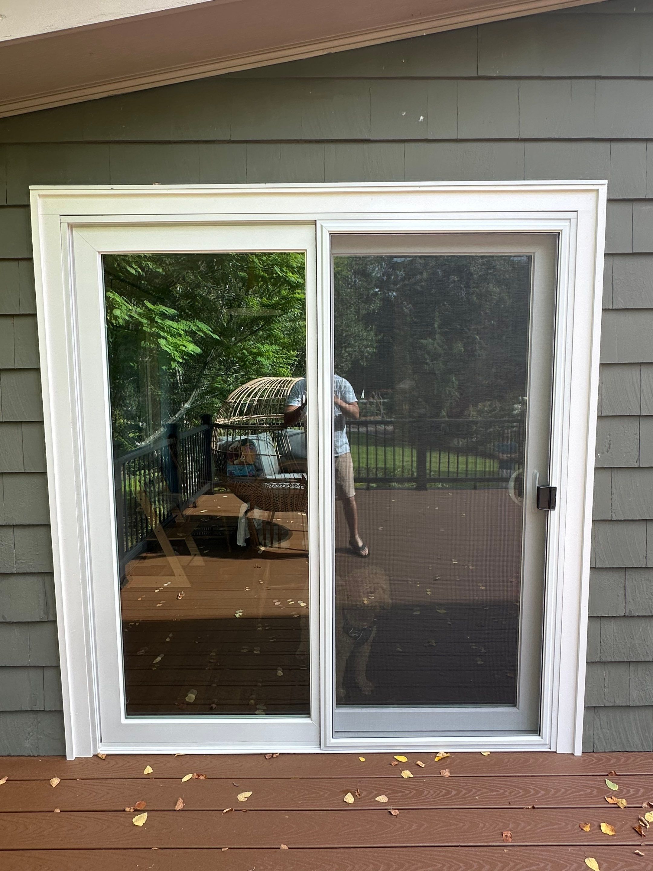 Deck built and Door with new opening in Framingham, MA by UBrothers Construction