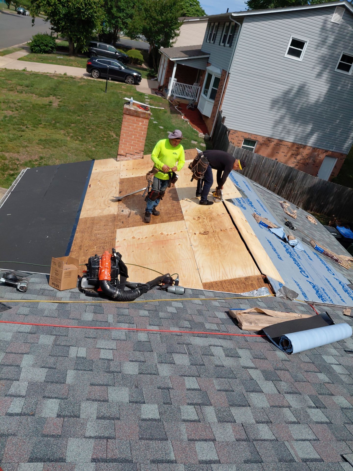 Montclair: Residential Roof Replacement with CertainTeed Landmark Pro in Max Def Colonial Slate by RM Banning, Inc.
