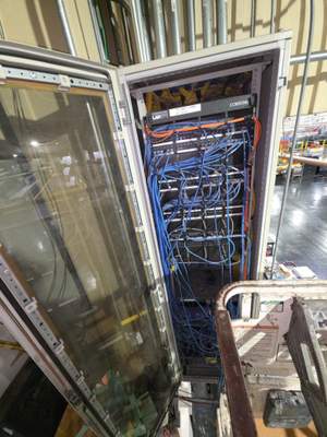 Structured cabling installation by CimaSolutions