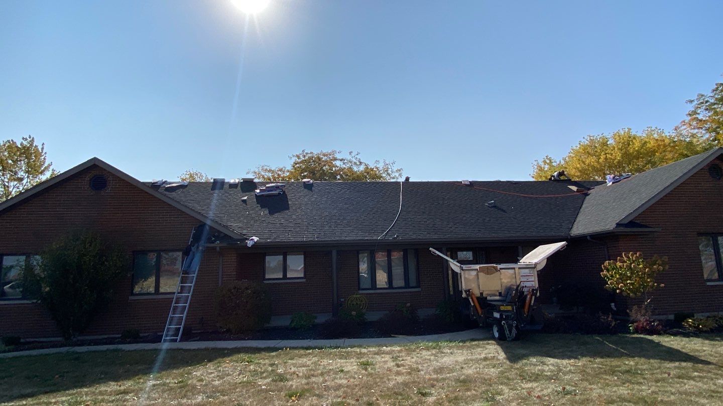 Residential Roofing Installation using GAF Timberline HDZ Appalachian Sky by Nitro Roofing and Construction