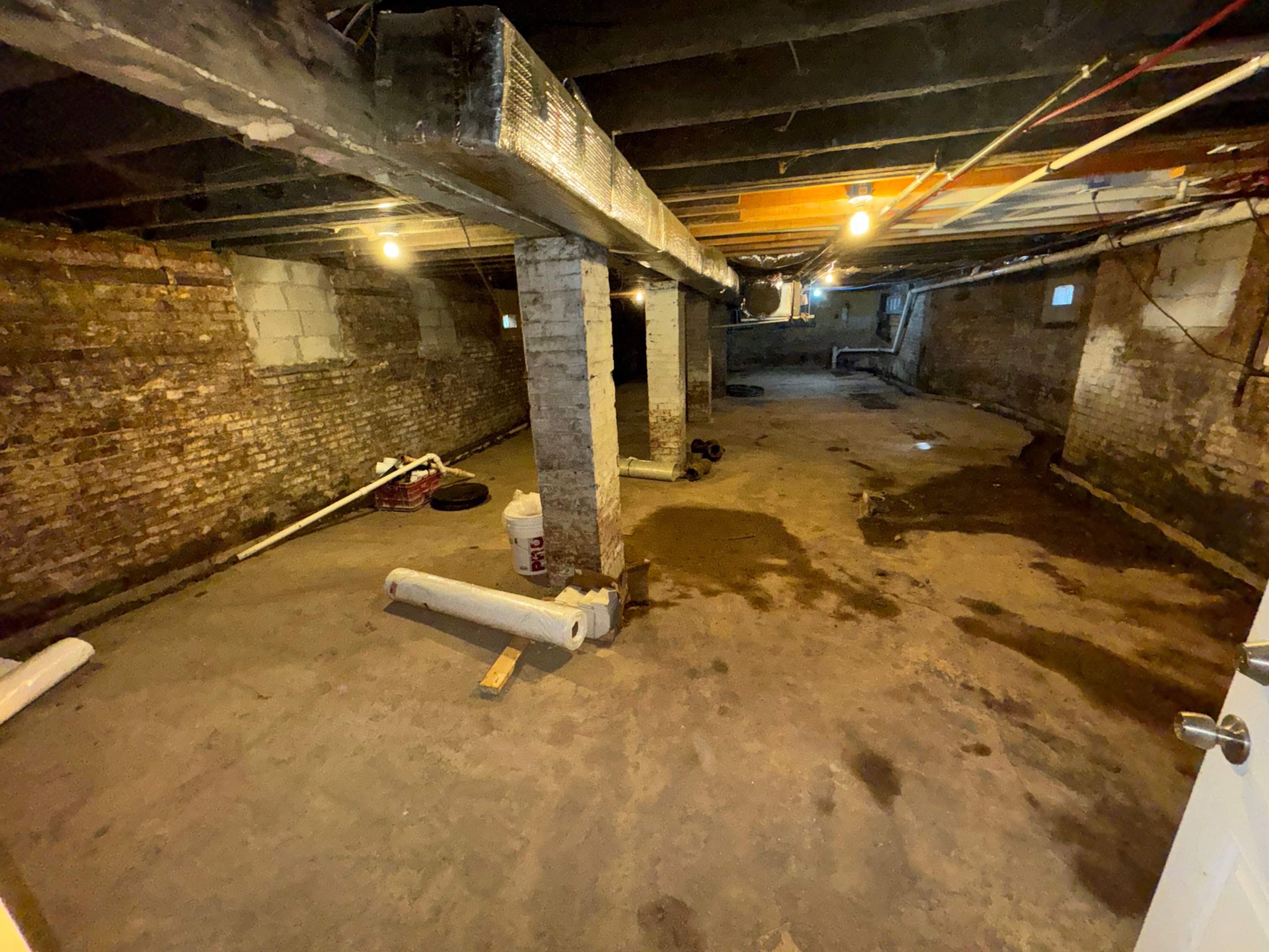 Interior French Drain & Wall Vapor Barrier in Newark, NJ  by Pure Service Pro, LLC 