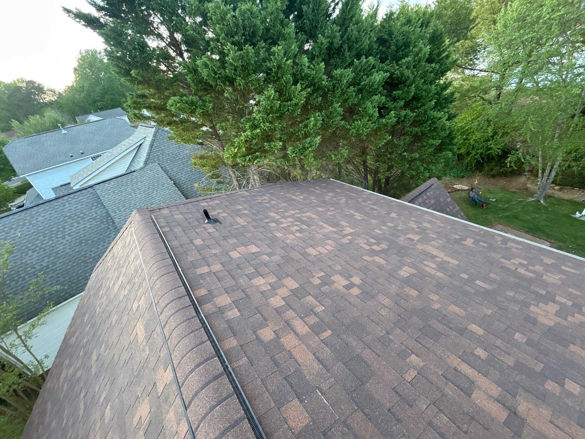 Full Architectural Shingle Roof Replacement with Owens Corning shingles in Monroe, NC by Merritt Roofing LLC