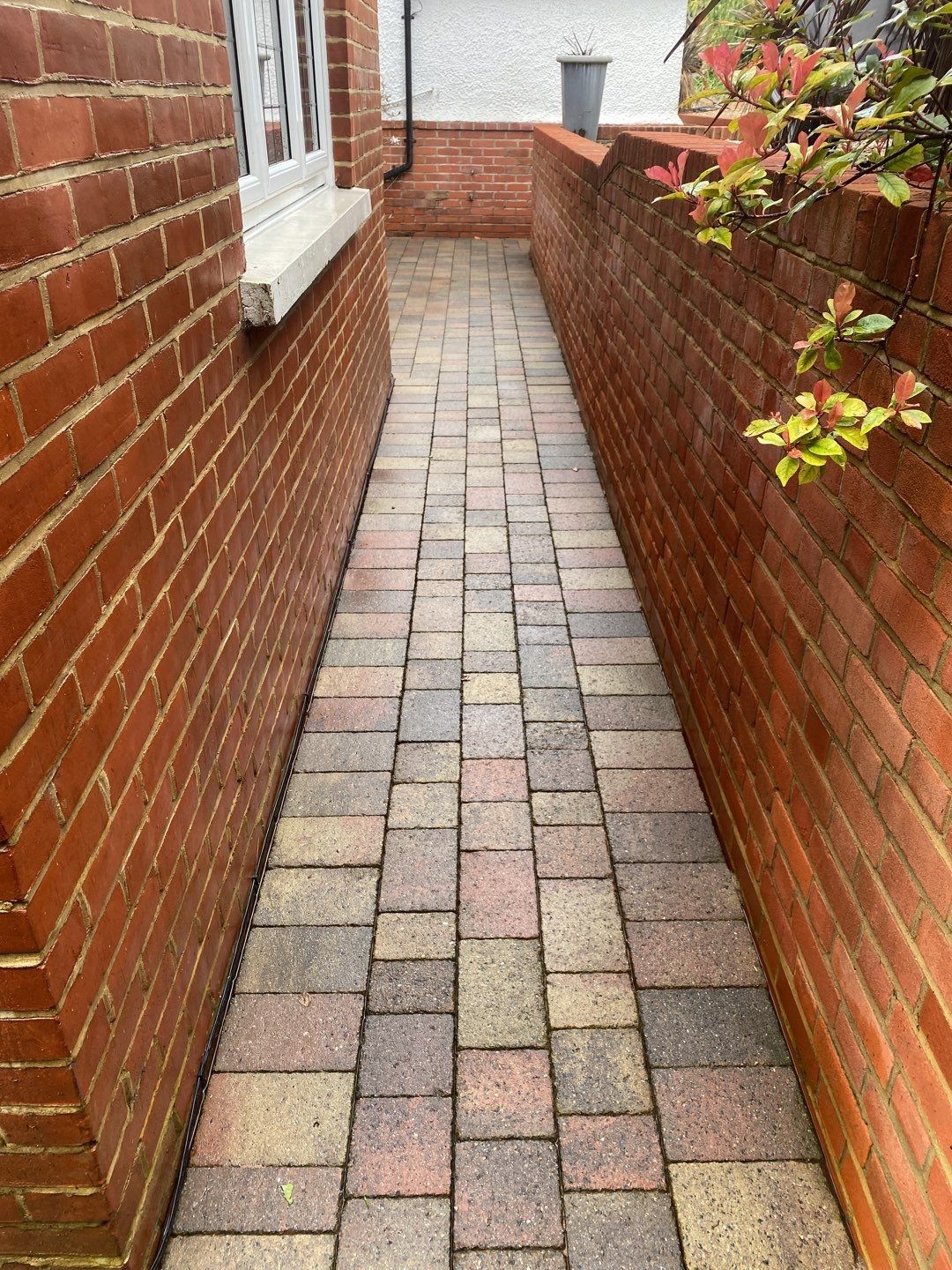 Driveway And Patio Clean using honda 21 ltr/min by Ges Exterior Cleaning ltd