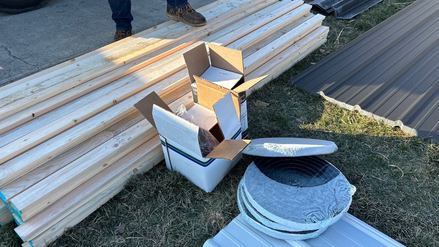 Residential Roofing Installation using Performance Panel Metal - Frost Black by RoofX 