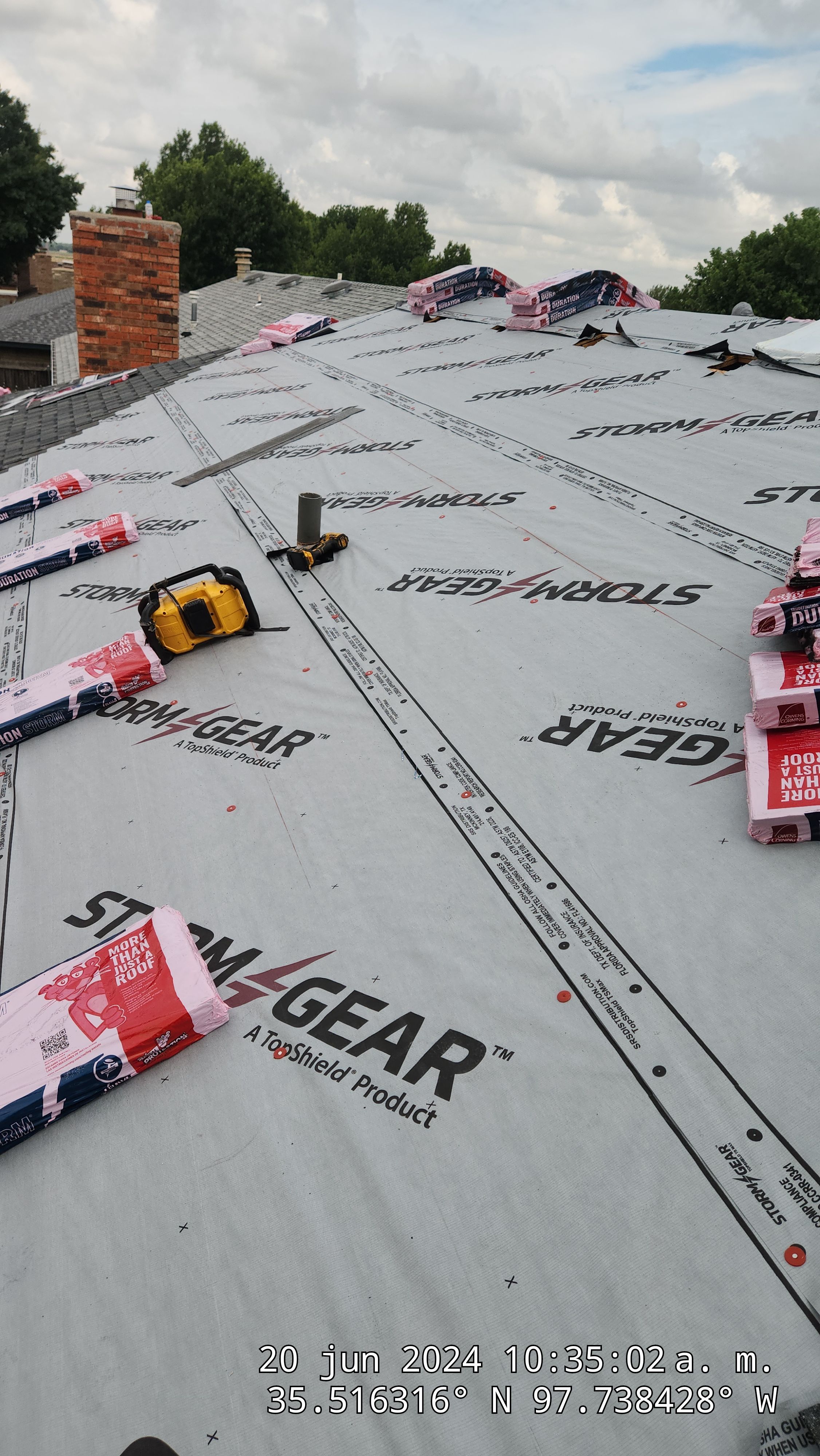 Residential Roofing Installation using Owens Corning by Castillo Roofing