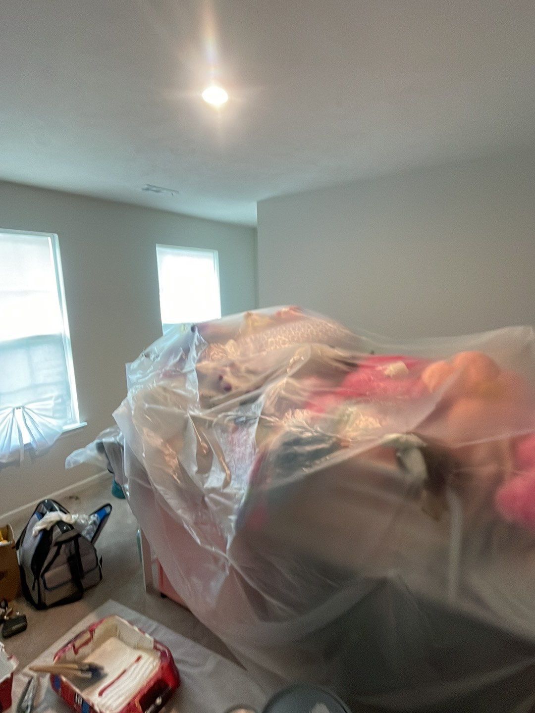 Interior Painting using Sherwin Williams Pro-Mar 200 With Accent Wall by Callaway Contracting LLC