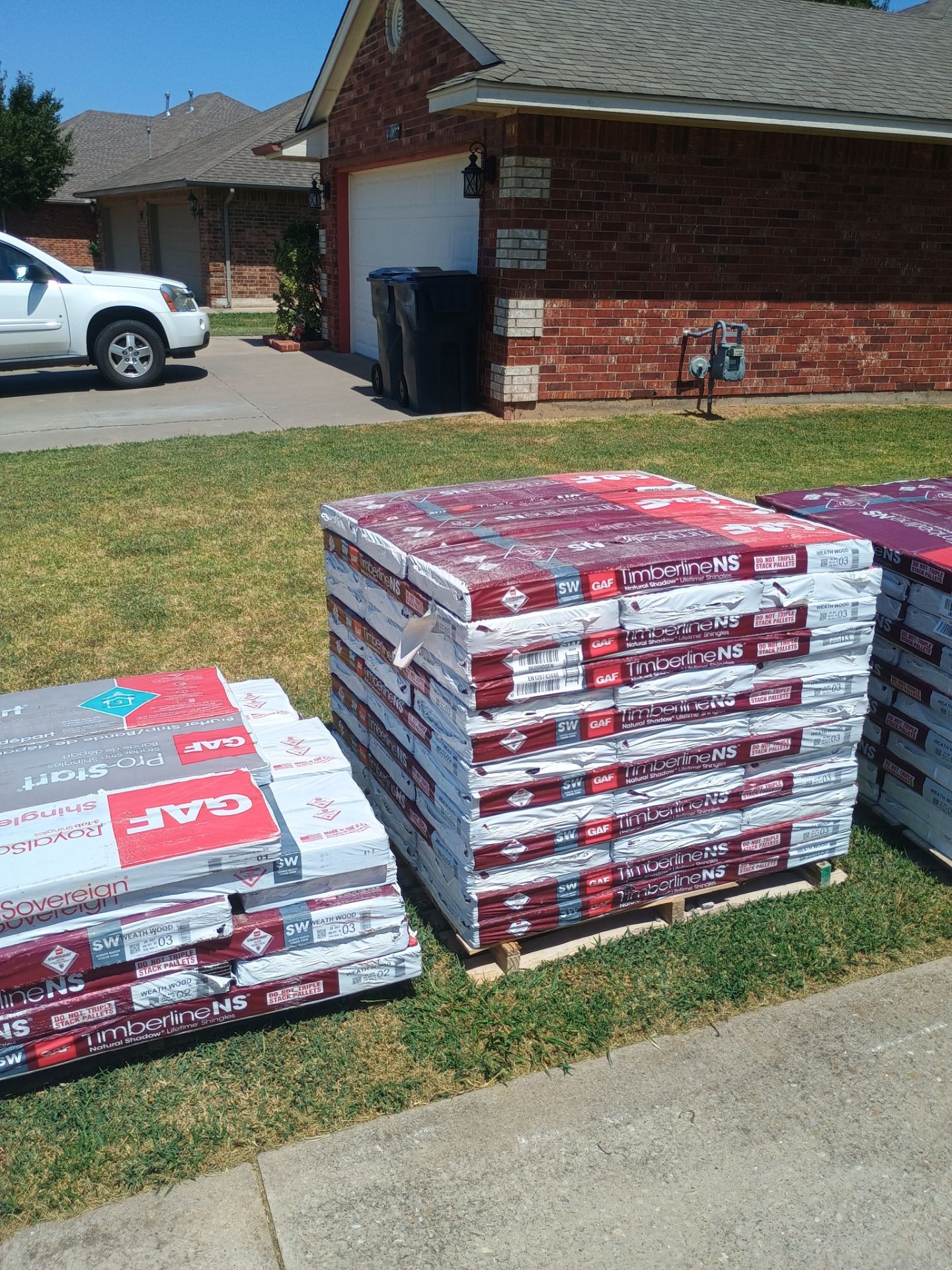 Oklahoma City Full Residential Roof Replacement with GAF Architectural Shingles by BANA Roofing and Solar Supply