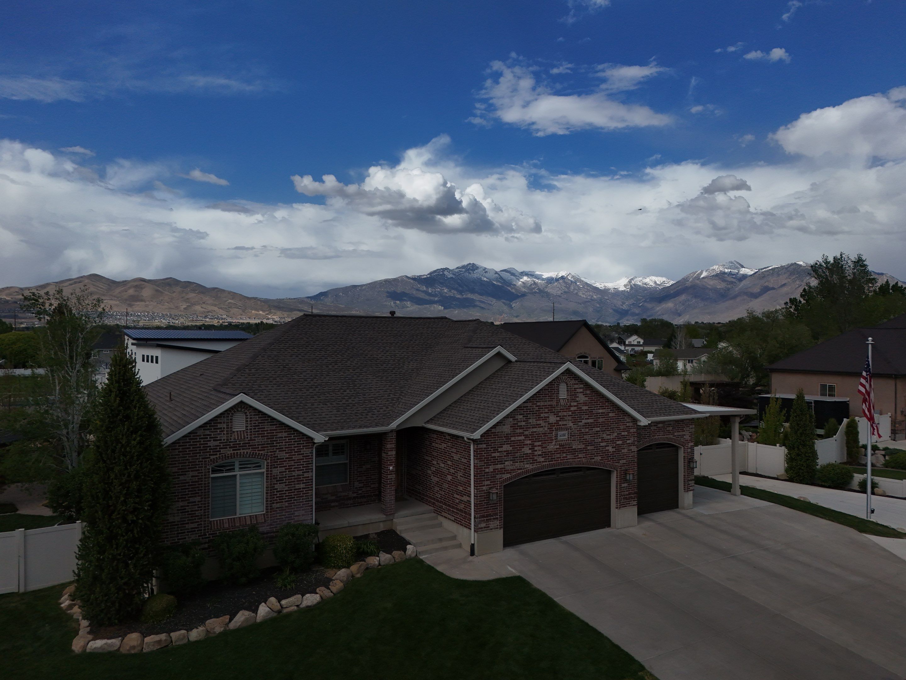 Beautiful Roof Replacement in Lehi Utah by Go Pro Roofing