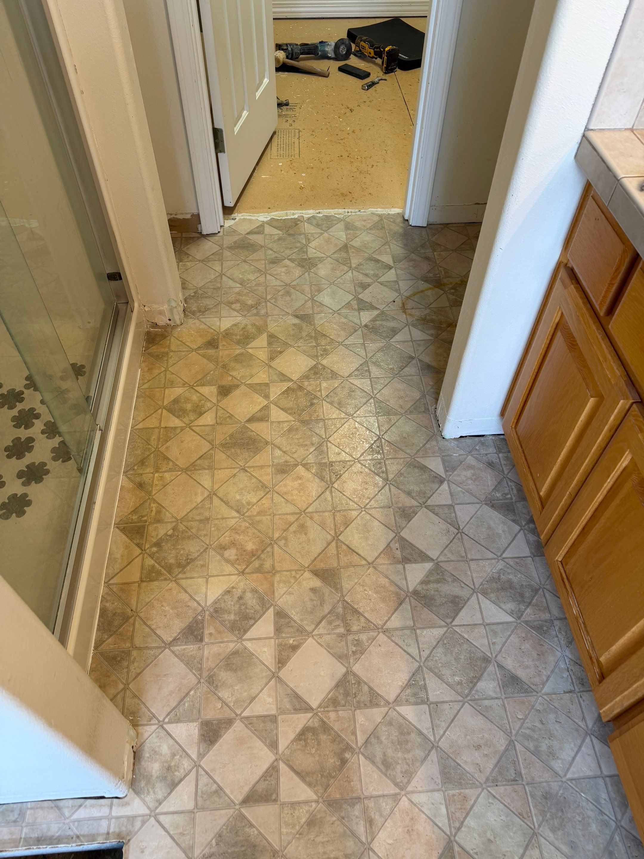 Luxury Vinyl Tile Installation by Handyman State LLC