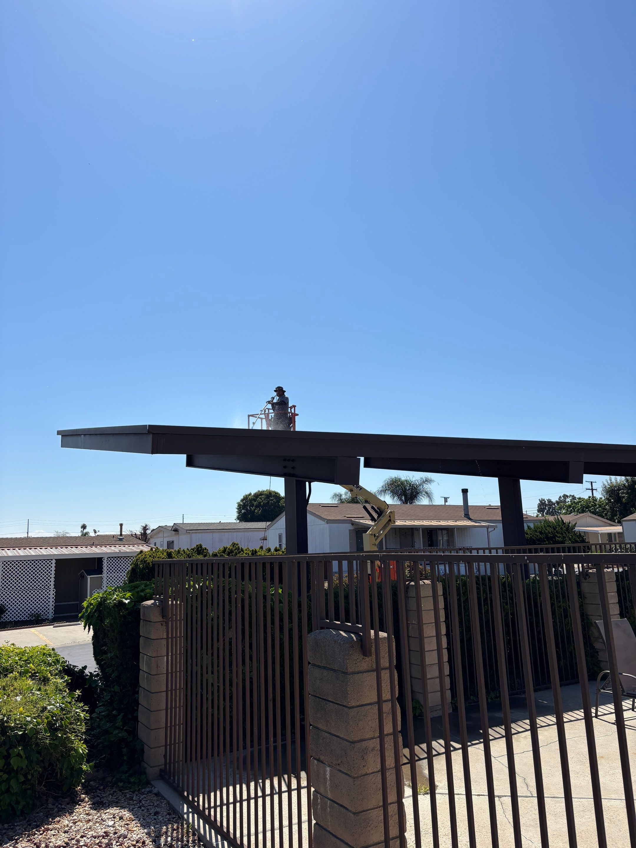 Commercial Solar Panel Cleaning by Palm Coast Solar Cleaning