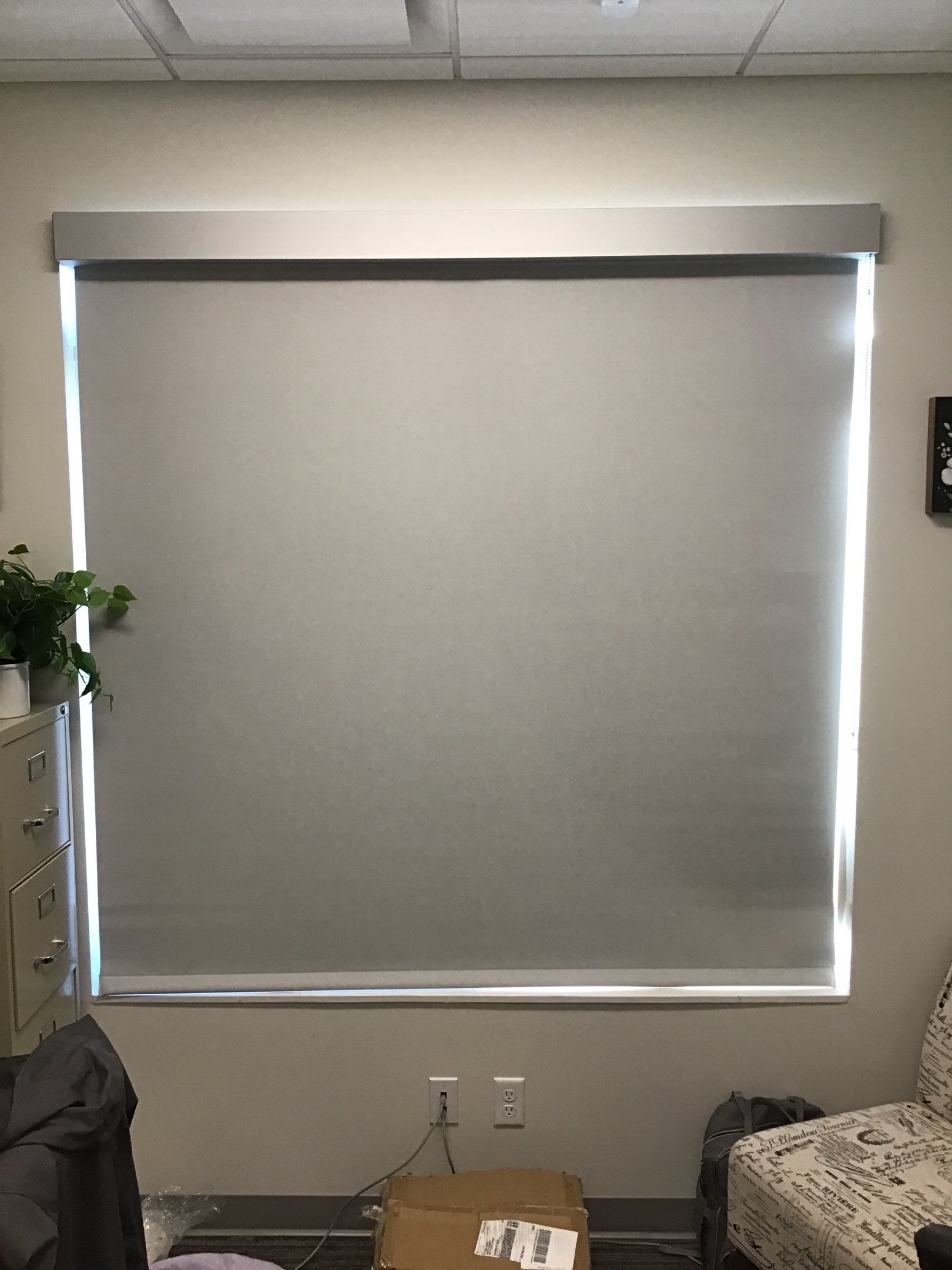 Commercial Window Coverings using Screen Shades by Hunter Douglas Architectural by Custom Blinds & Design