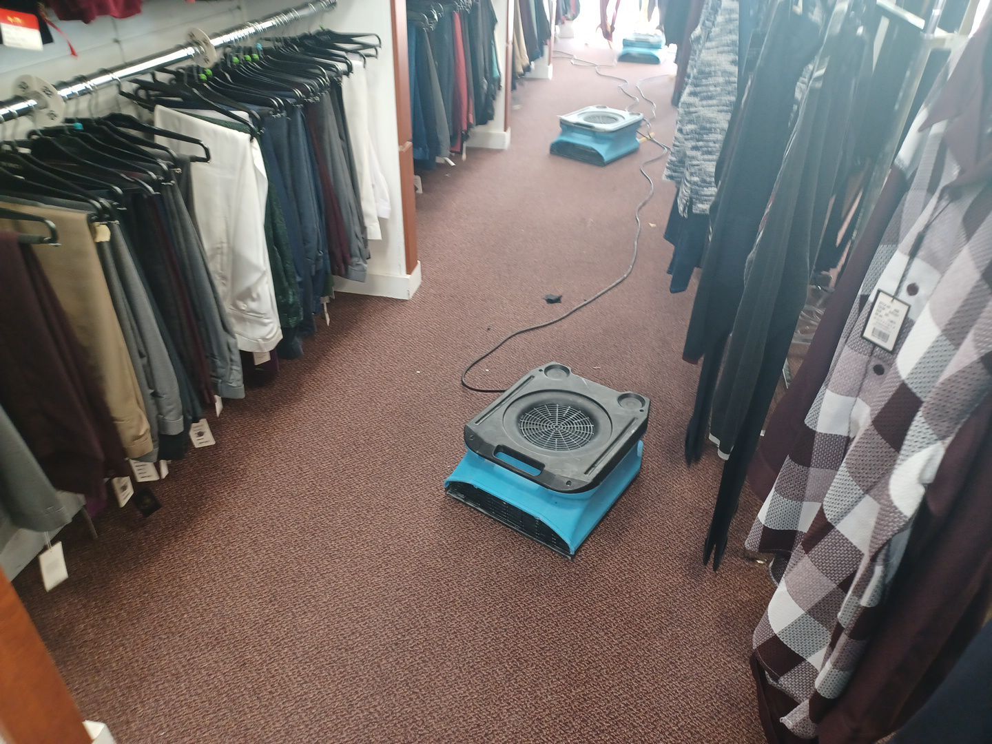 Project in Highland Park by EzDry Water Mitigation & Property Restoration