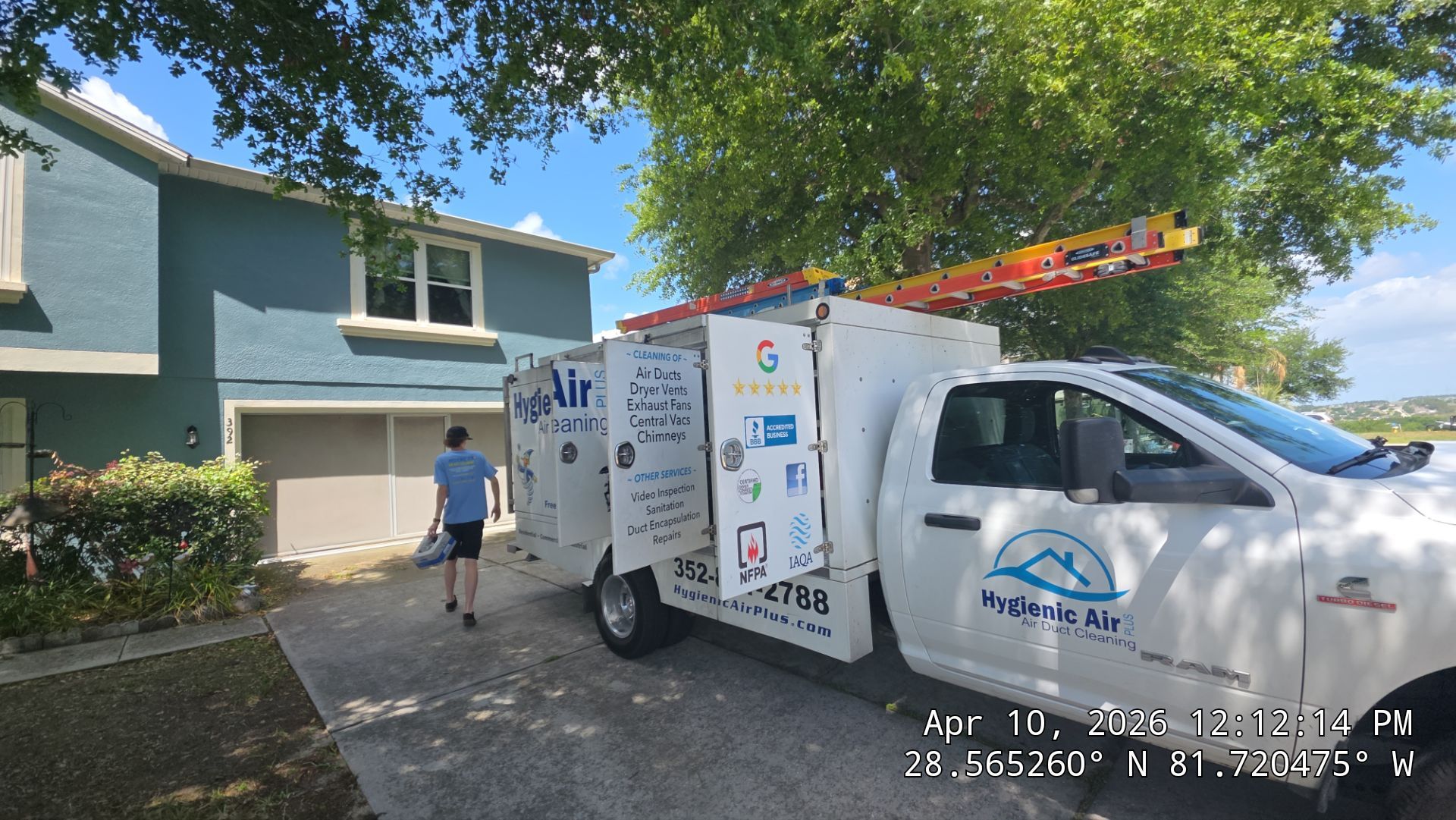 Air Duct Cleaning Encapsulation in Clermont by Hygienic Air, Inc