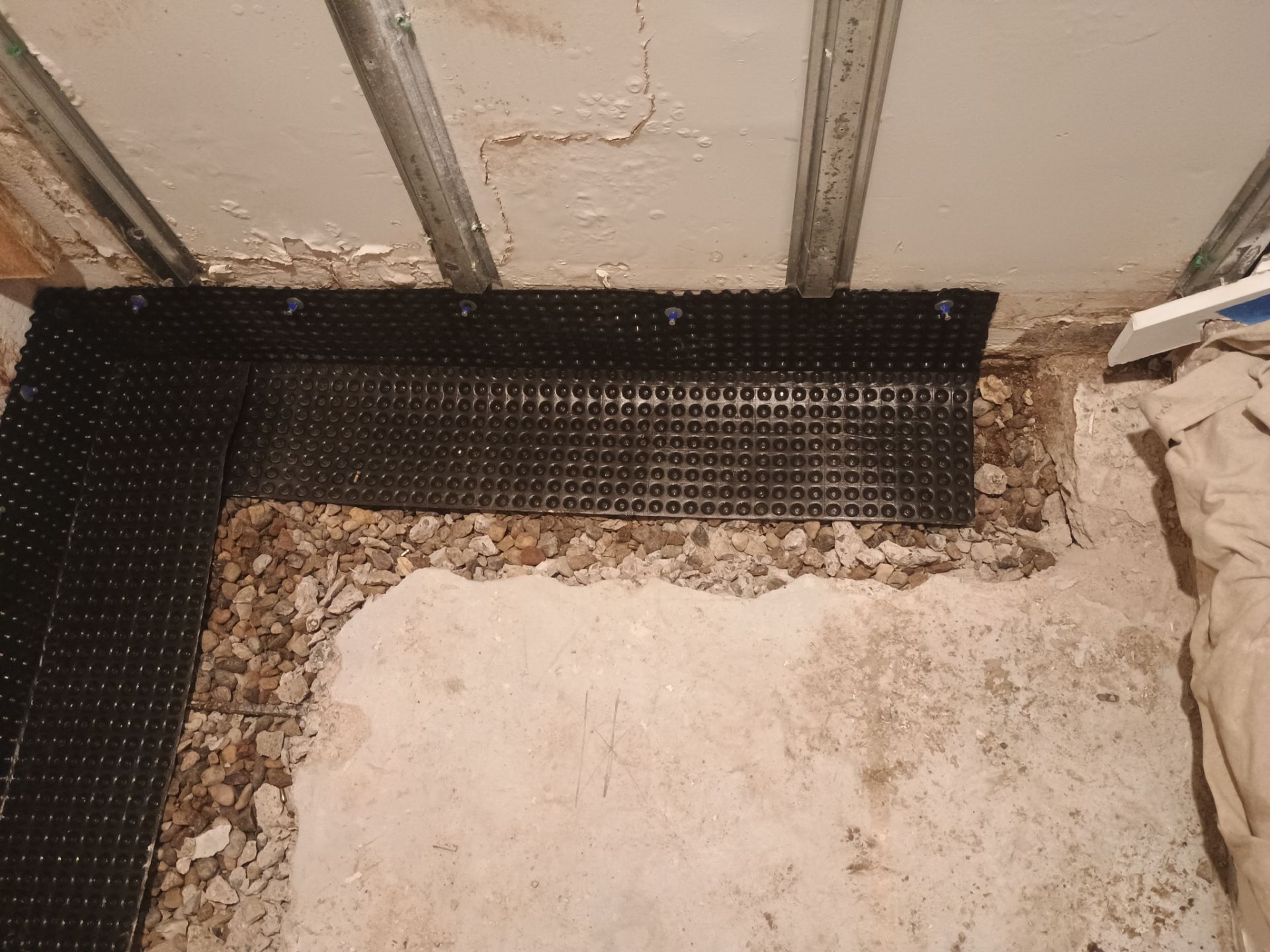 Interior Drain Tile Waterproofing in Columbia Heights, MN by Waterproofing Northeast