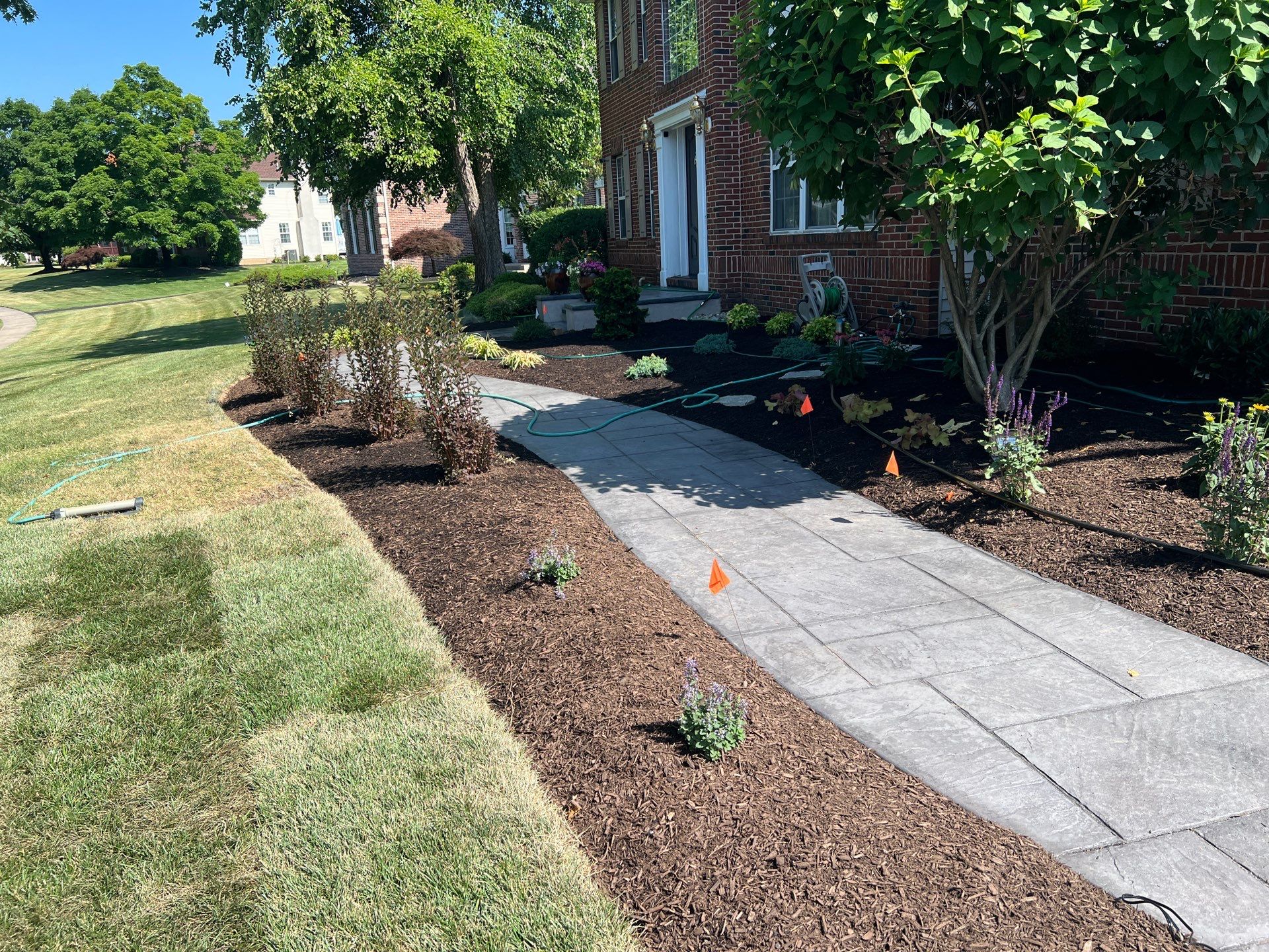 Walkway + Porch Remodel - Yardley, PA by Architectural Concrete Design