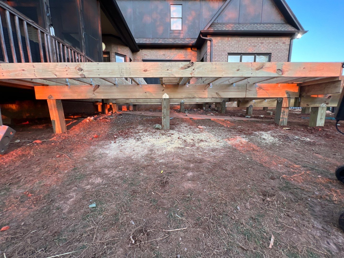 Scout Ridge - Deck Installation  by Pillar and Pine