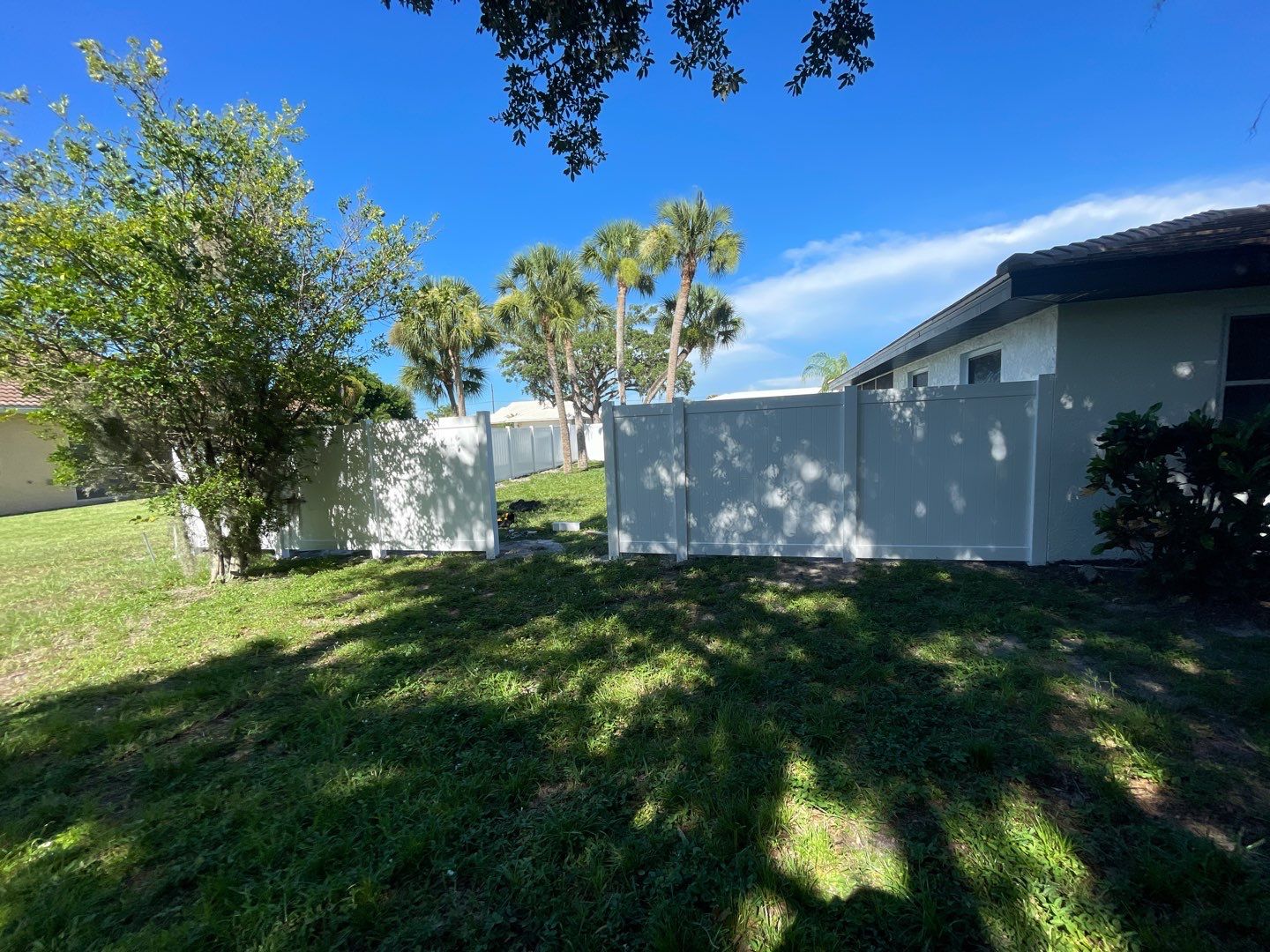 Nokomis, FL 6ft. Tall White Vinyl Privacy Fence by Asap fence and gates, LLC
