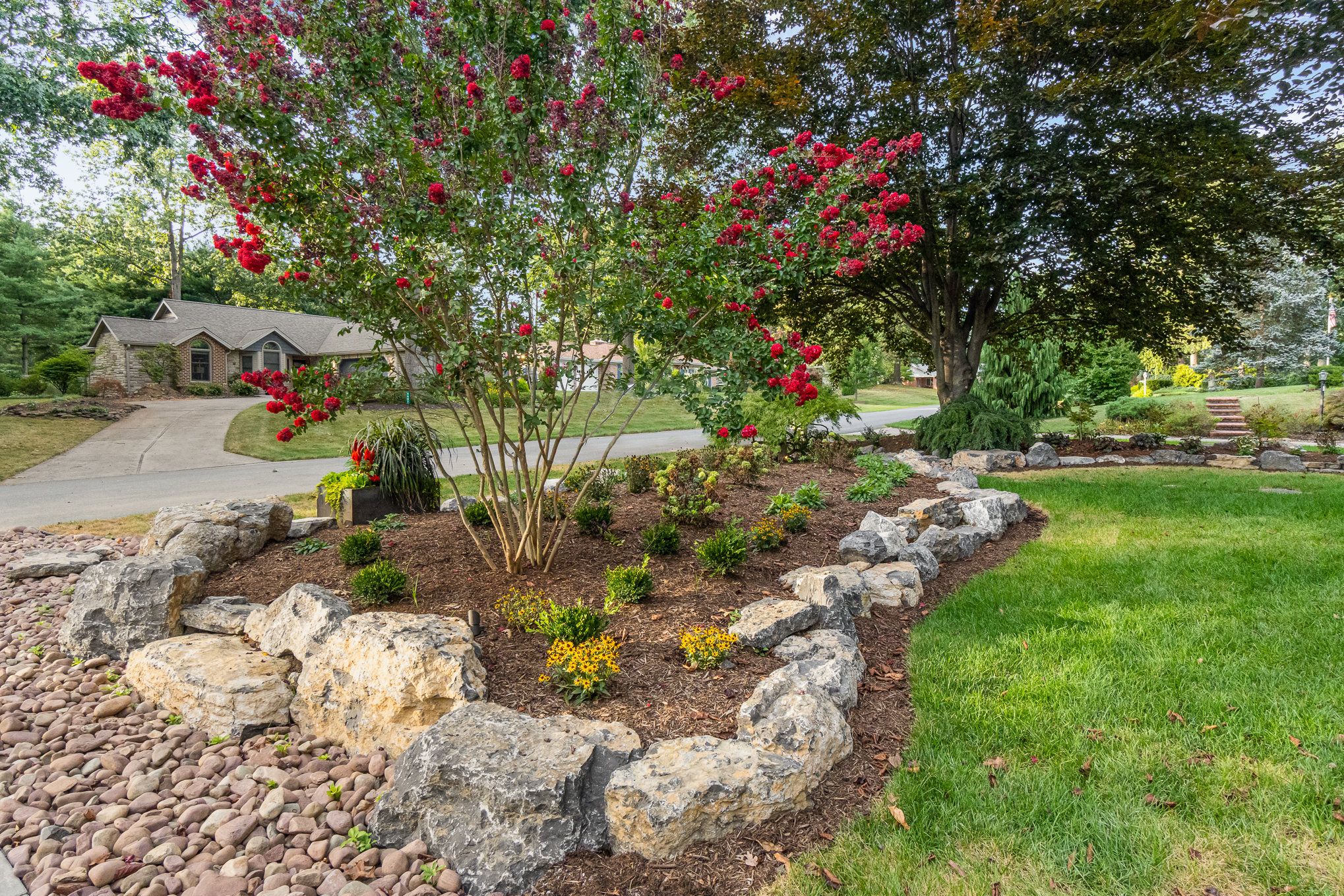 Penn National Project by Potted Luck Landscape
