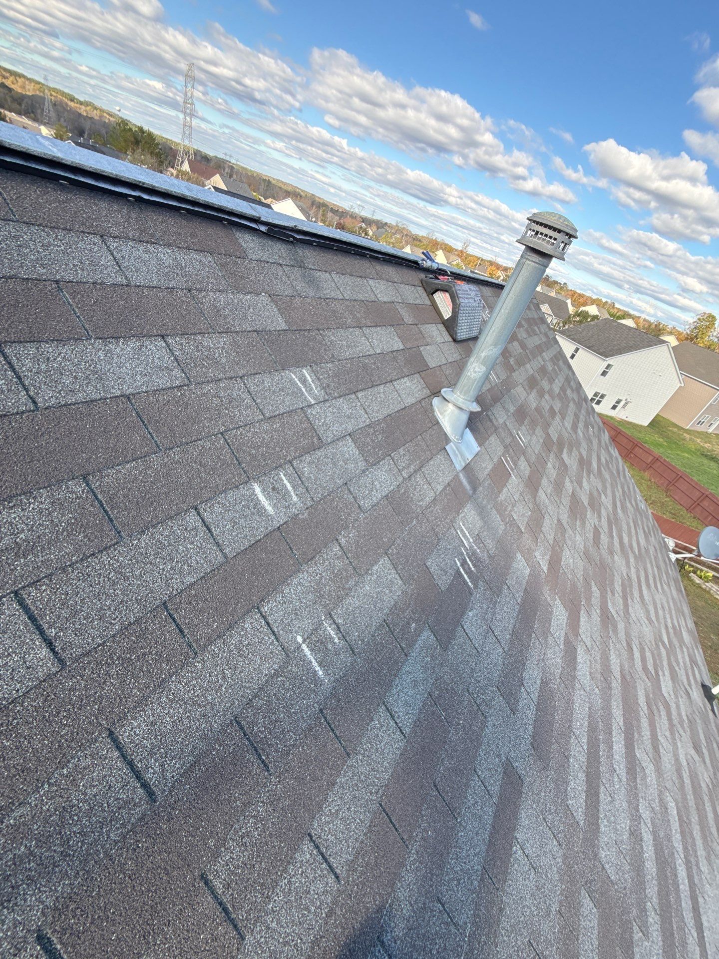 Roof replacement by hail and wind damage by Just Brilliant Restoration JBR