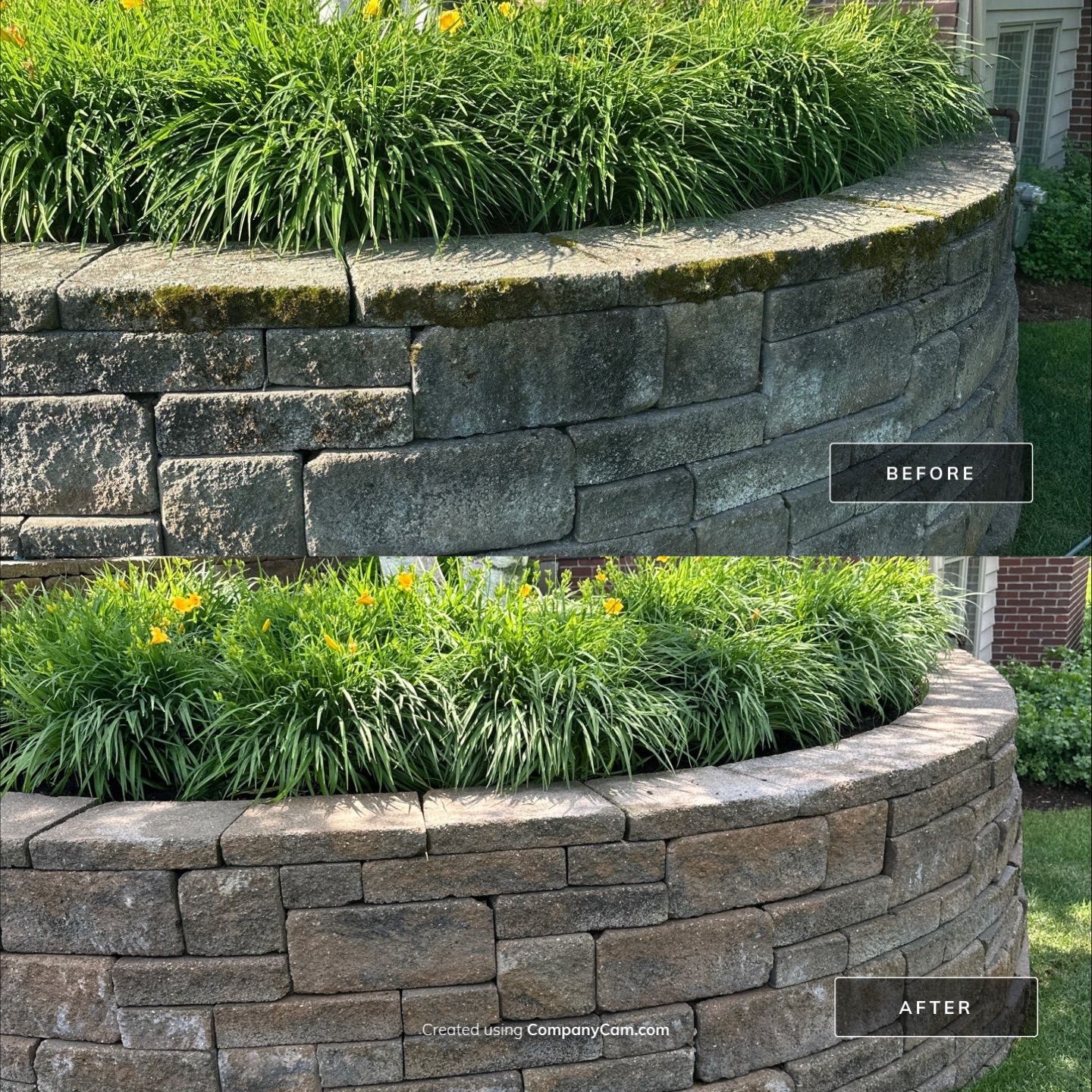 Project in Crystal Lake by Simmons Power & Soft Washing