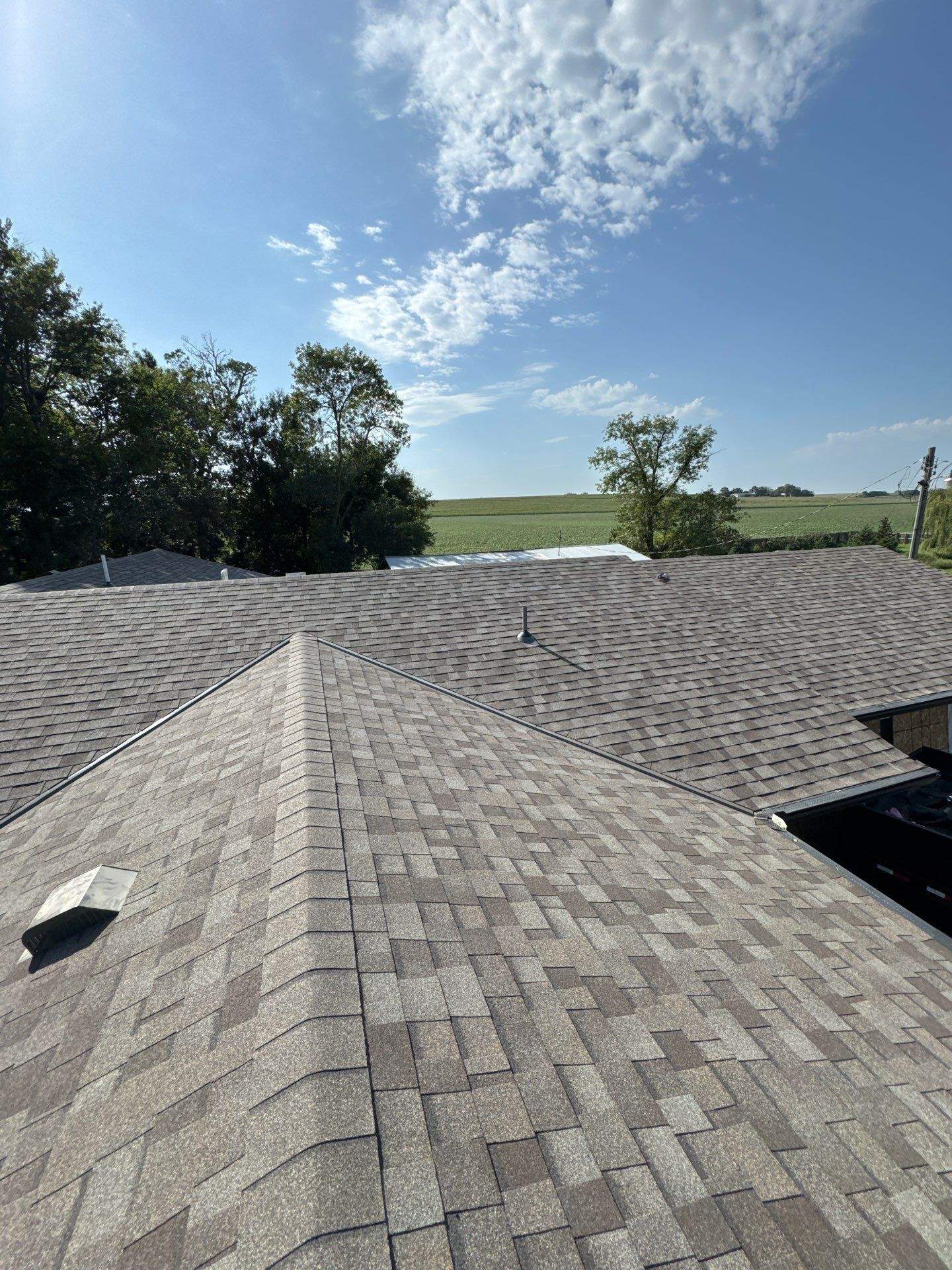 Architectural Shingle Roof Replacement in West Point, NE by Crows Roofing LLC