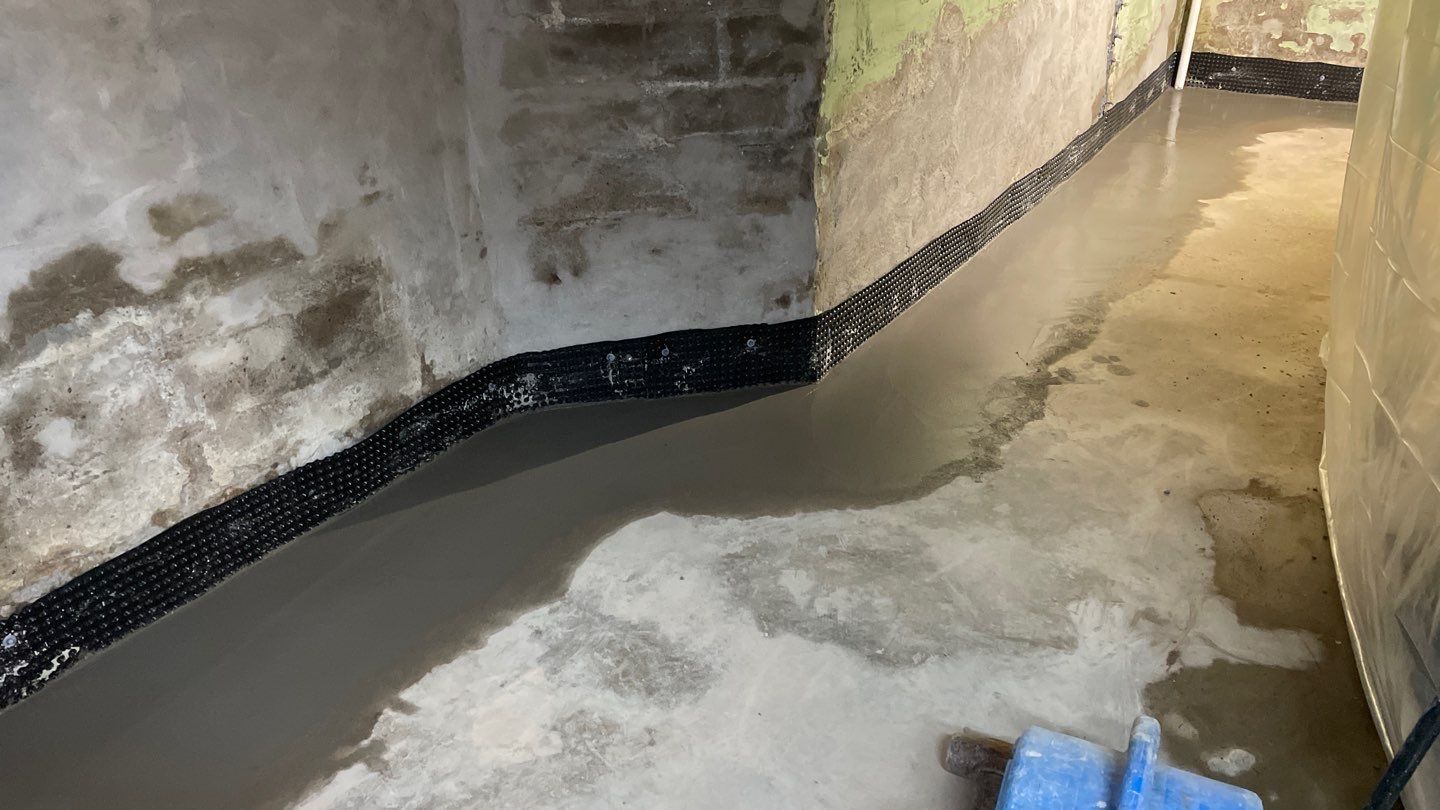 Interior Drain Tile & Foundation Crack Repair in Northeast Minneapolis by Waterproofing Northeast