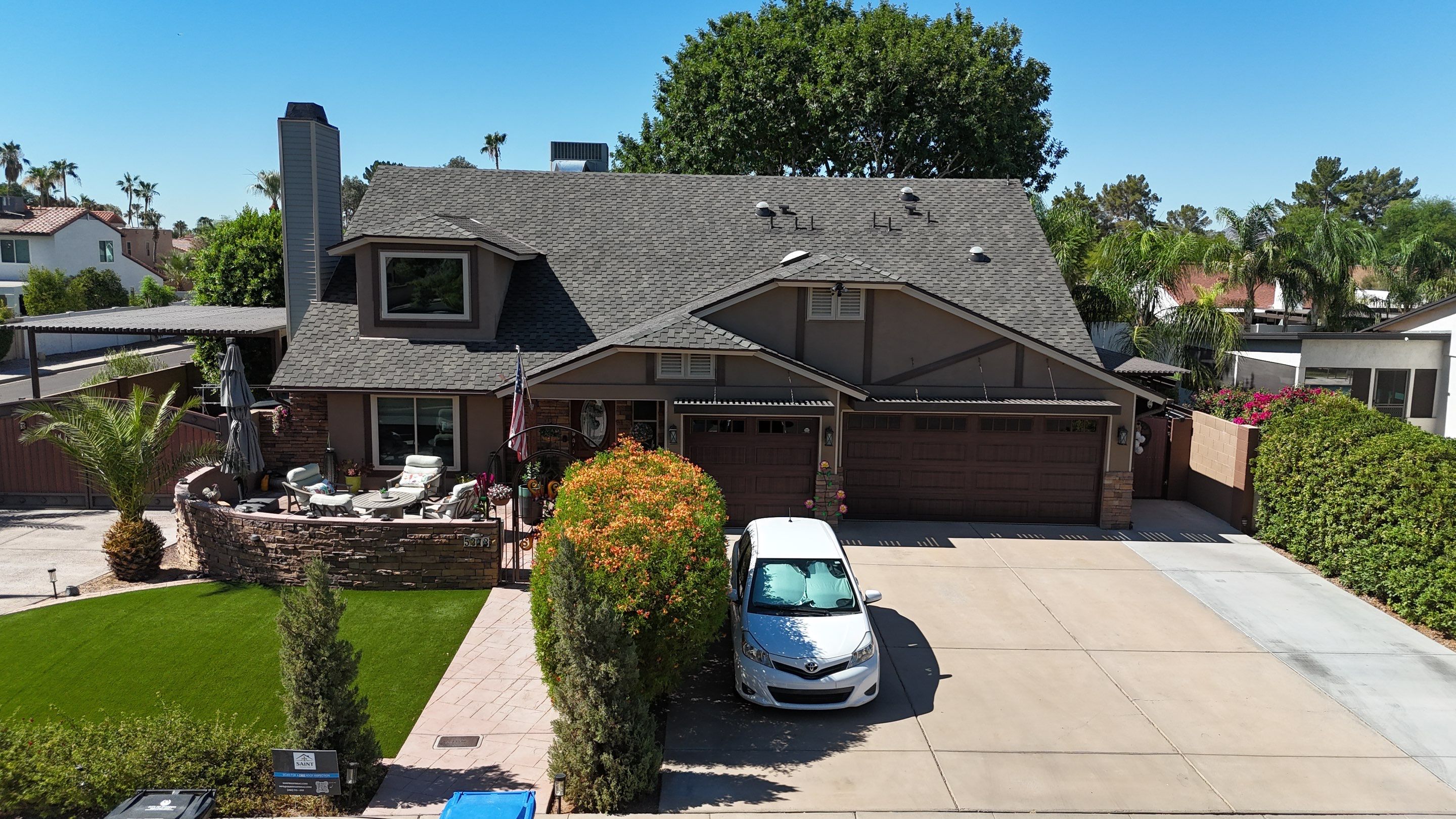 Project in Scottsdale, AZ by Saint Roofing