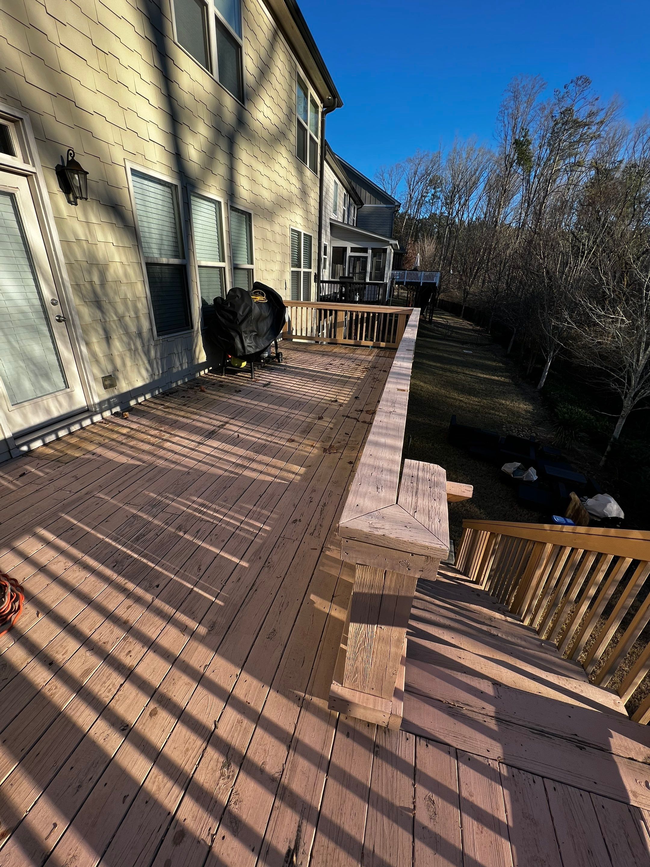 Composite Deck and Underdeck Porch Installation in Smyrna by Swift Home Renovations