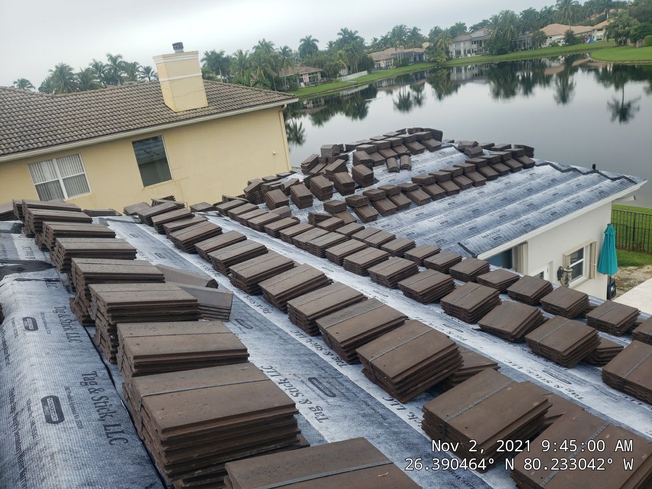 Residential Roofing Installation using WestLake Roofing Tile by BLUES BROTHERS CONSTRUCTION CORP