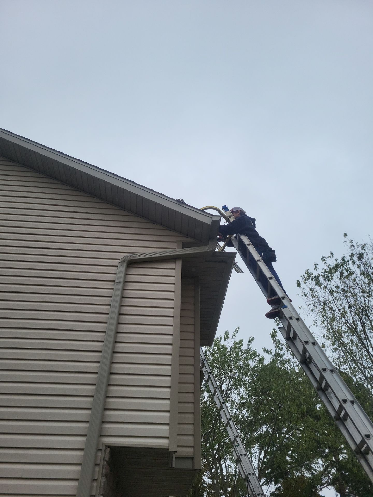 Residential Roof + Gutter & Downspout Install  by Titan Commercial & Residential Roofing 