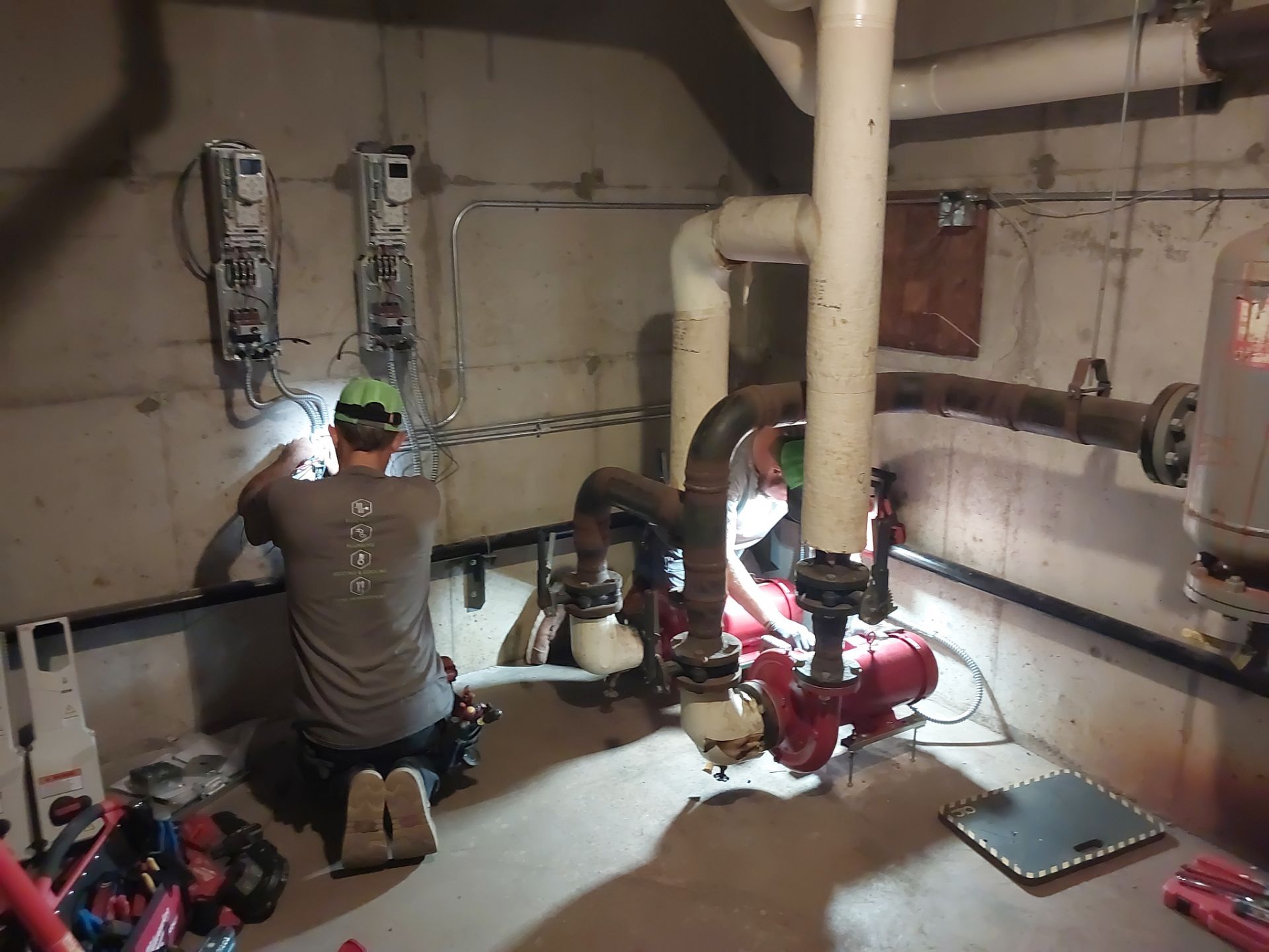 Boiler System Pump Replacement and Drive Installation by NCS