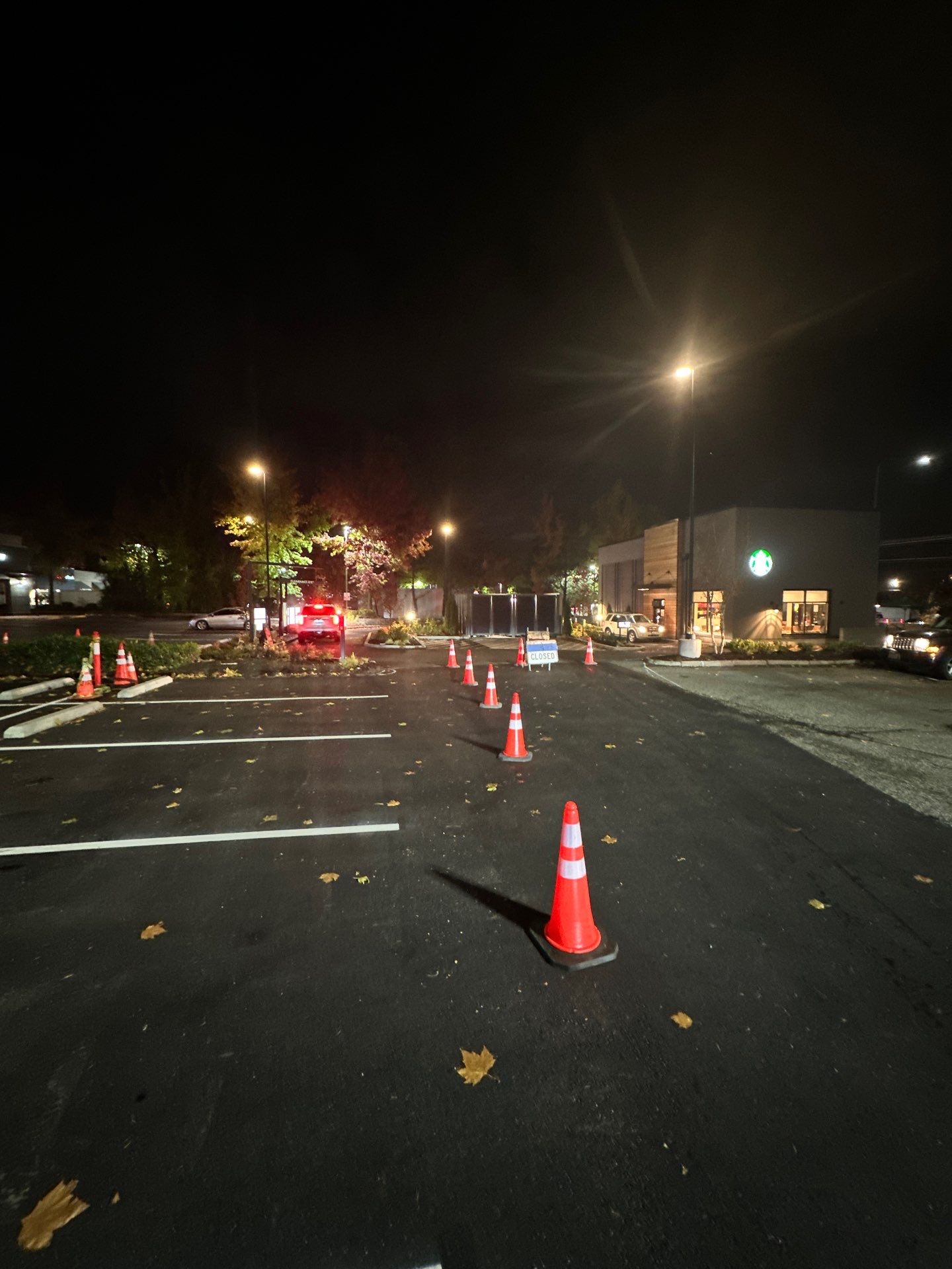 Colliers - Woodinville New Asphalt Parking Lot by Jireh Asphalt & Concrete Inc 