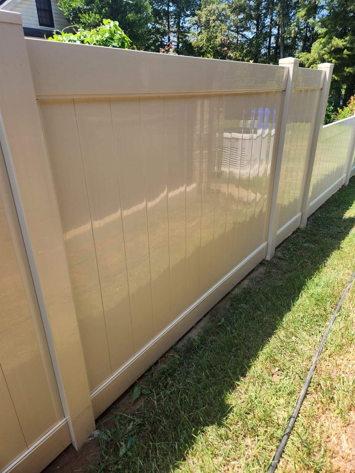 Fence Soft Wash by College Bros Outdoor services