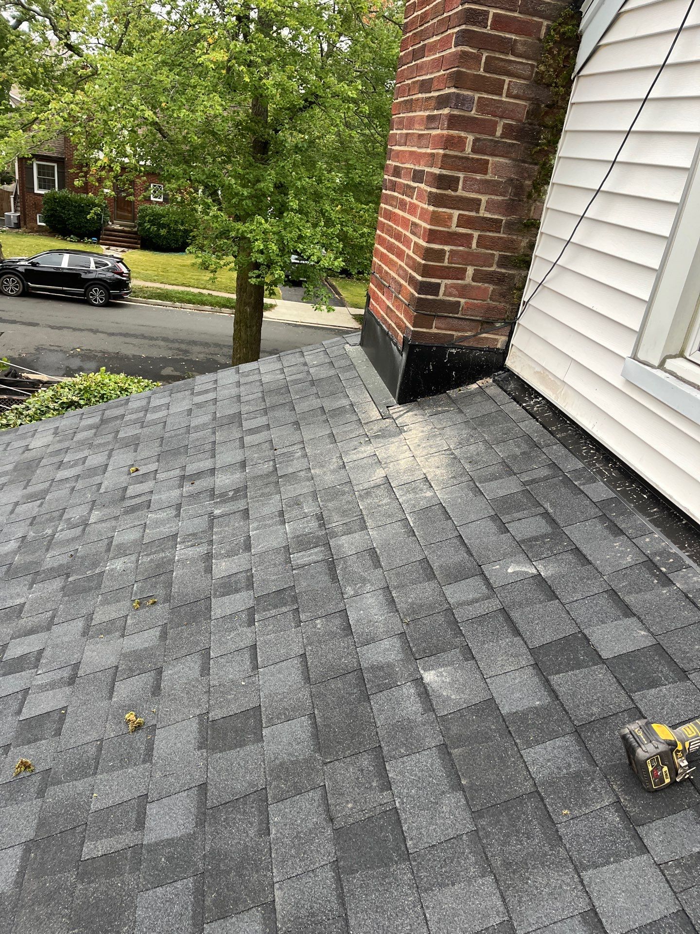 Arlington: Roof Replacement with CertainTeed Landmark Pro Designer Shingles in Max Def Moire Black by RM Banning, Inc.