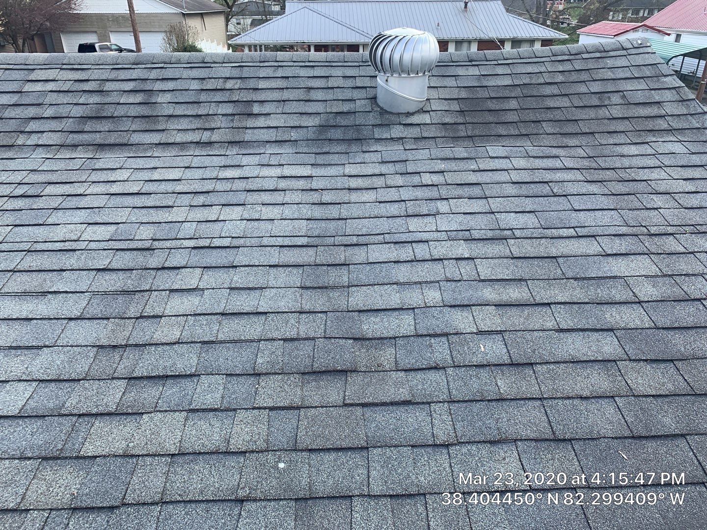 Residential Roofing Installation using Certainteed Landmark Pro Shingles blue by Fahey Roofing + Contracting