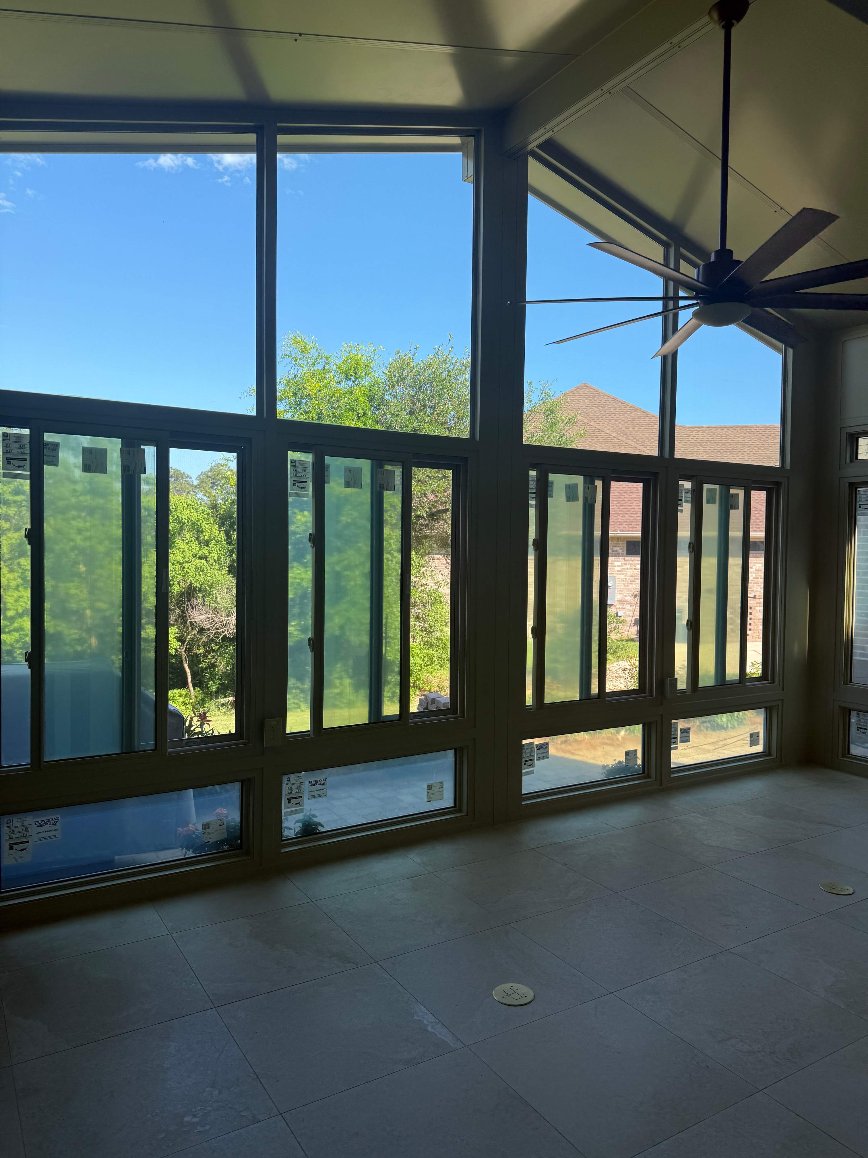 Glass Room using Colorbeam in Pensacola by Titan Sunrooms