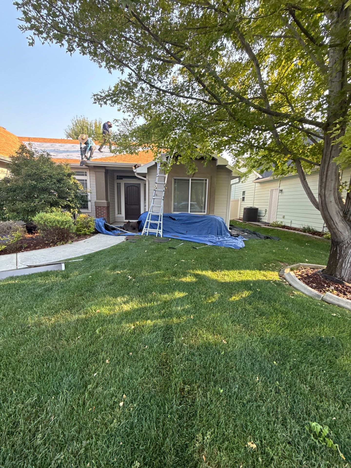 Complete Residential Roof Replacement Featuring Architectural Shingles in Meridian by Olive Roofing
