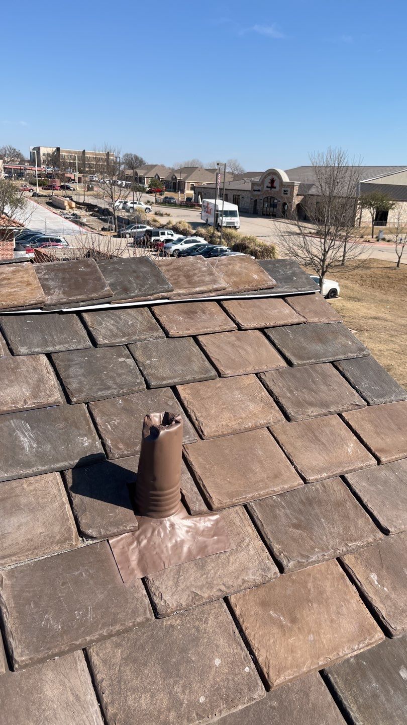 Concrete Tile Roof by Rainy Day Restoration